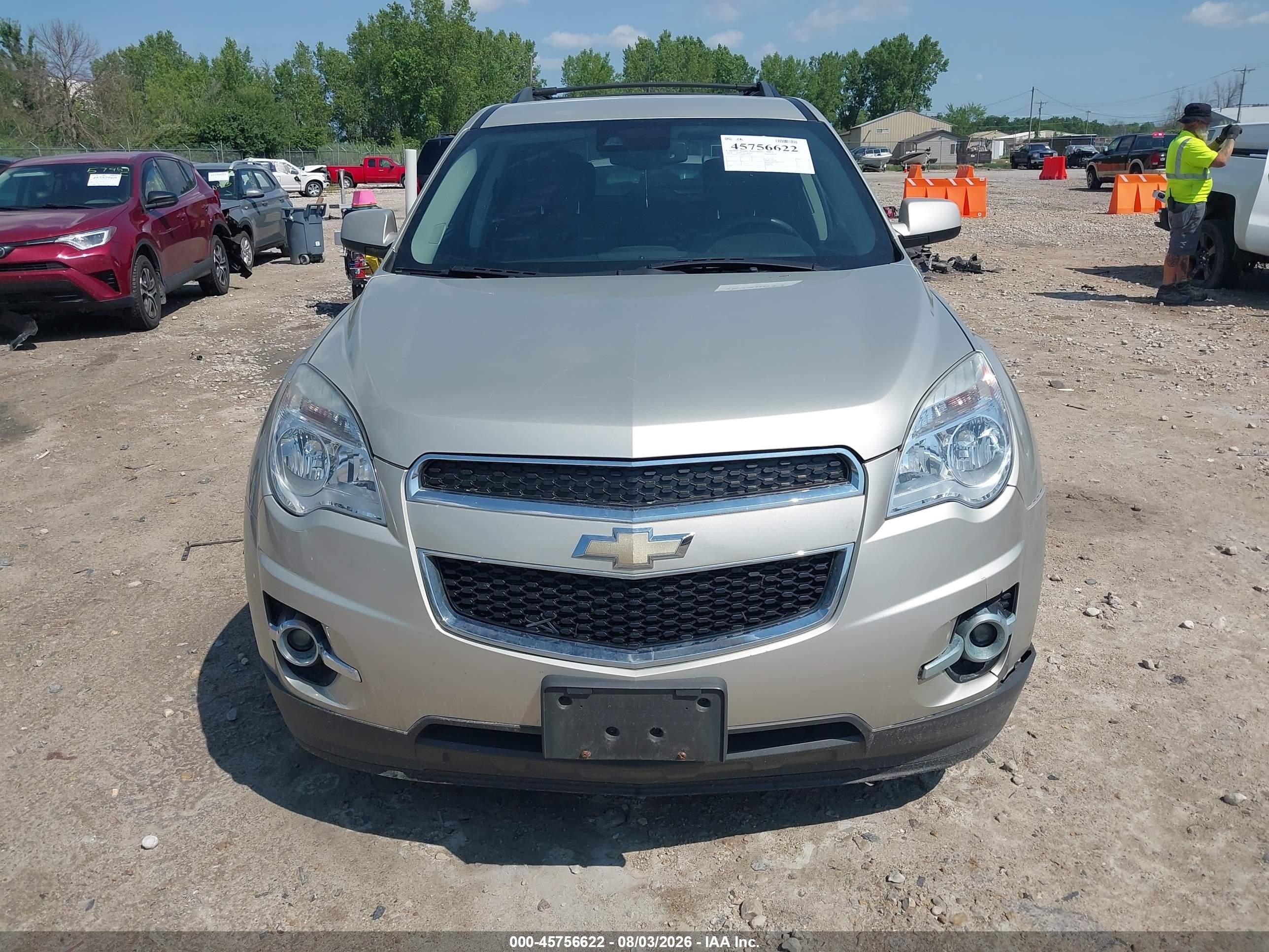 2014 Chevrolet Equinox Lt Silver vin: 2GNALCEK0E6122709