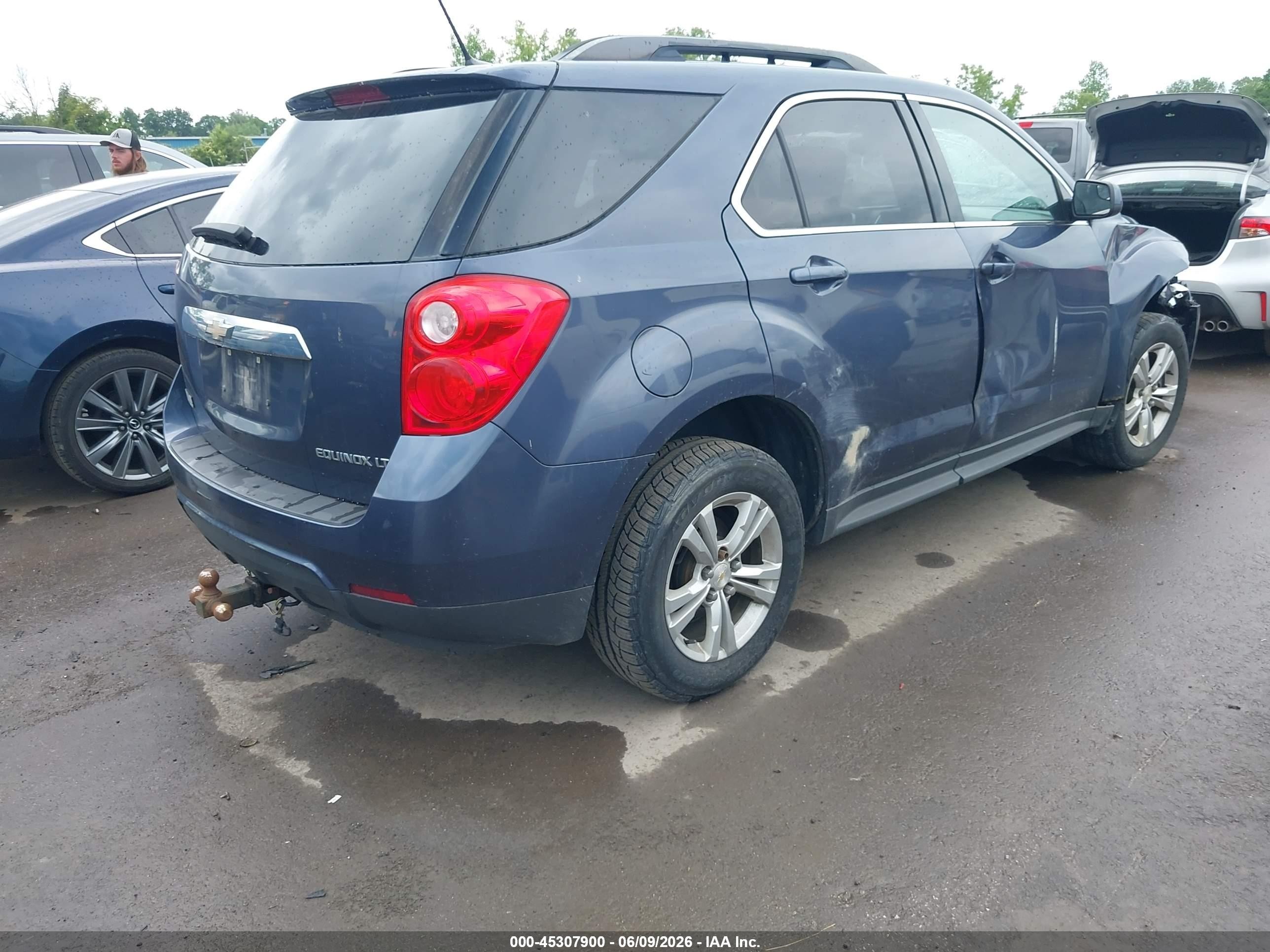 2014 Chevrolet Equinox 2lt Blue vin: 2GNALCEK0E6255731