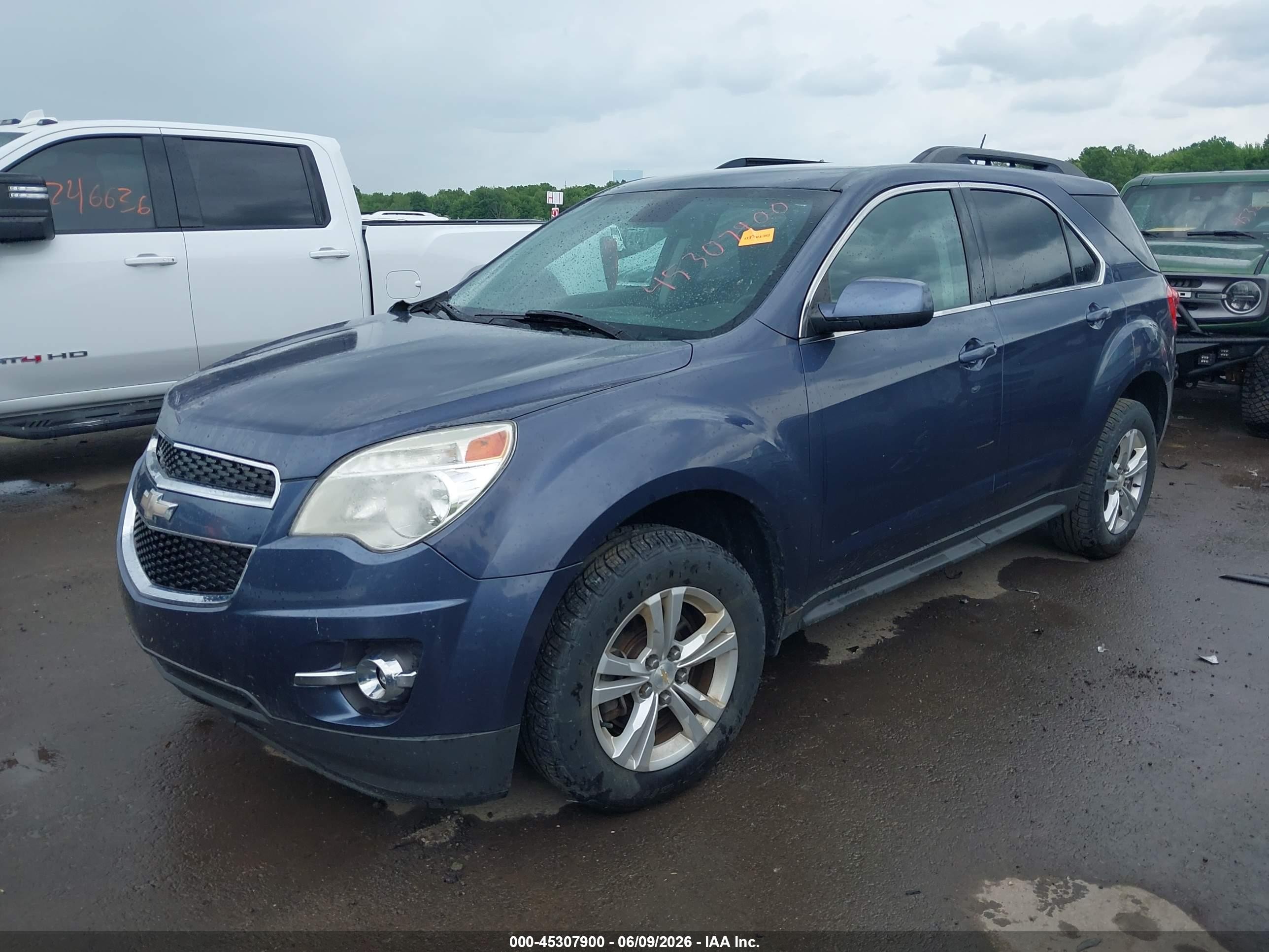 2014 Chevrolet Equinox 2lt Blue vin: 2GNALCEK0E6255731