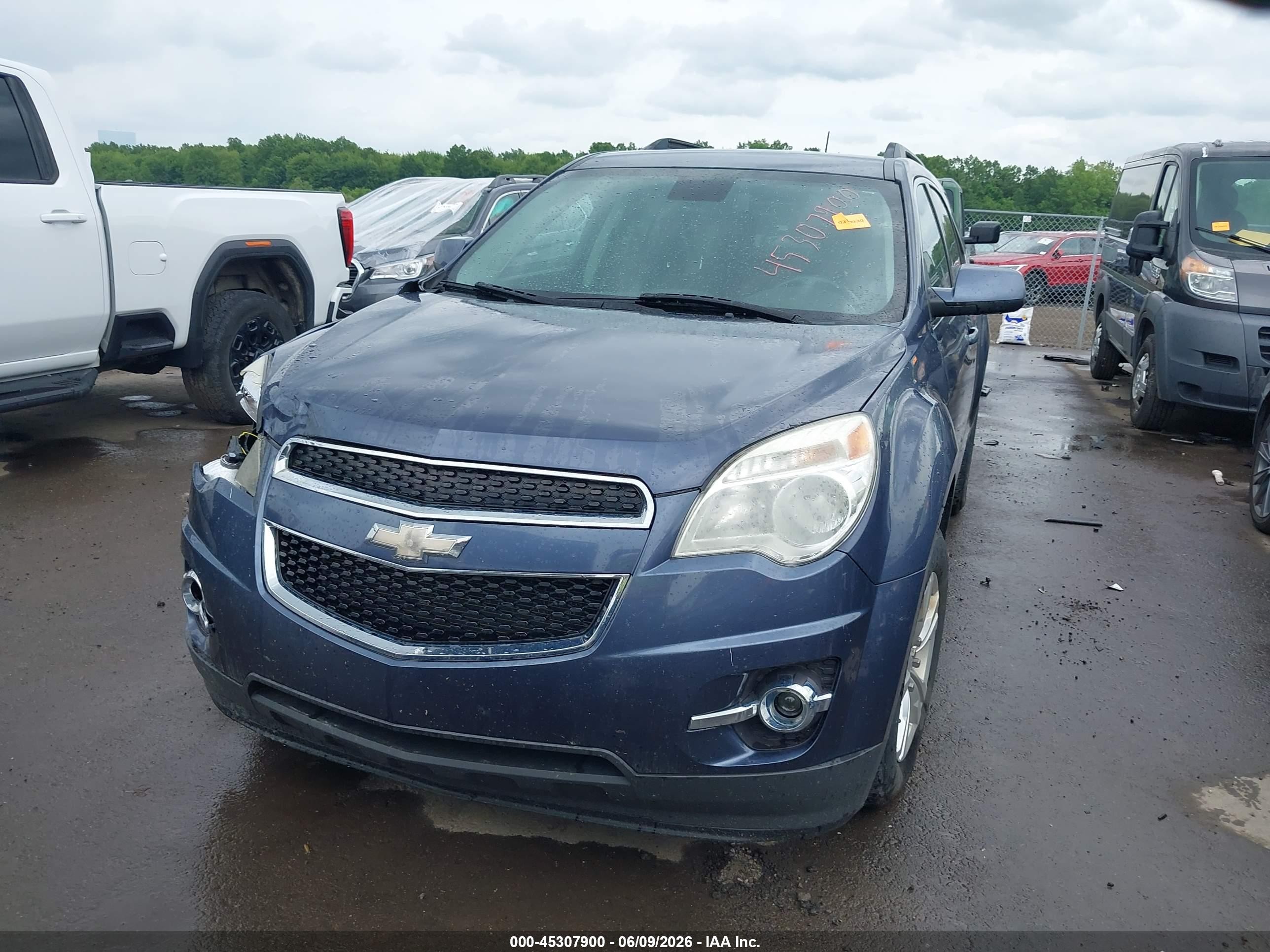 2014 Chevrolet Equinox 2lt Blue vin: 2GNALCEK0E6255731