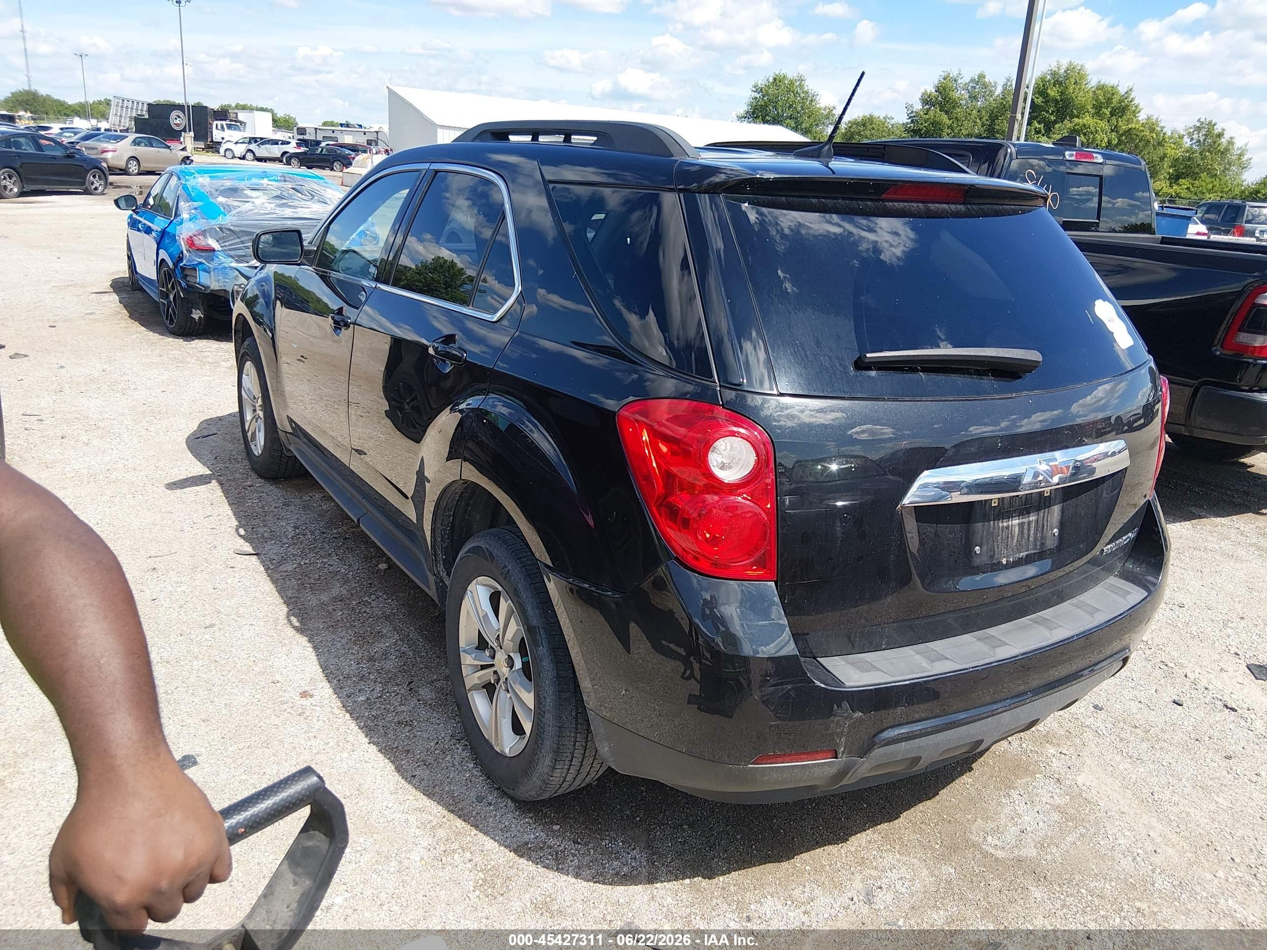 2014 Chevrolet Equinox 2lt Black vin: 2GNALCEK0E6286171
