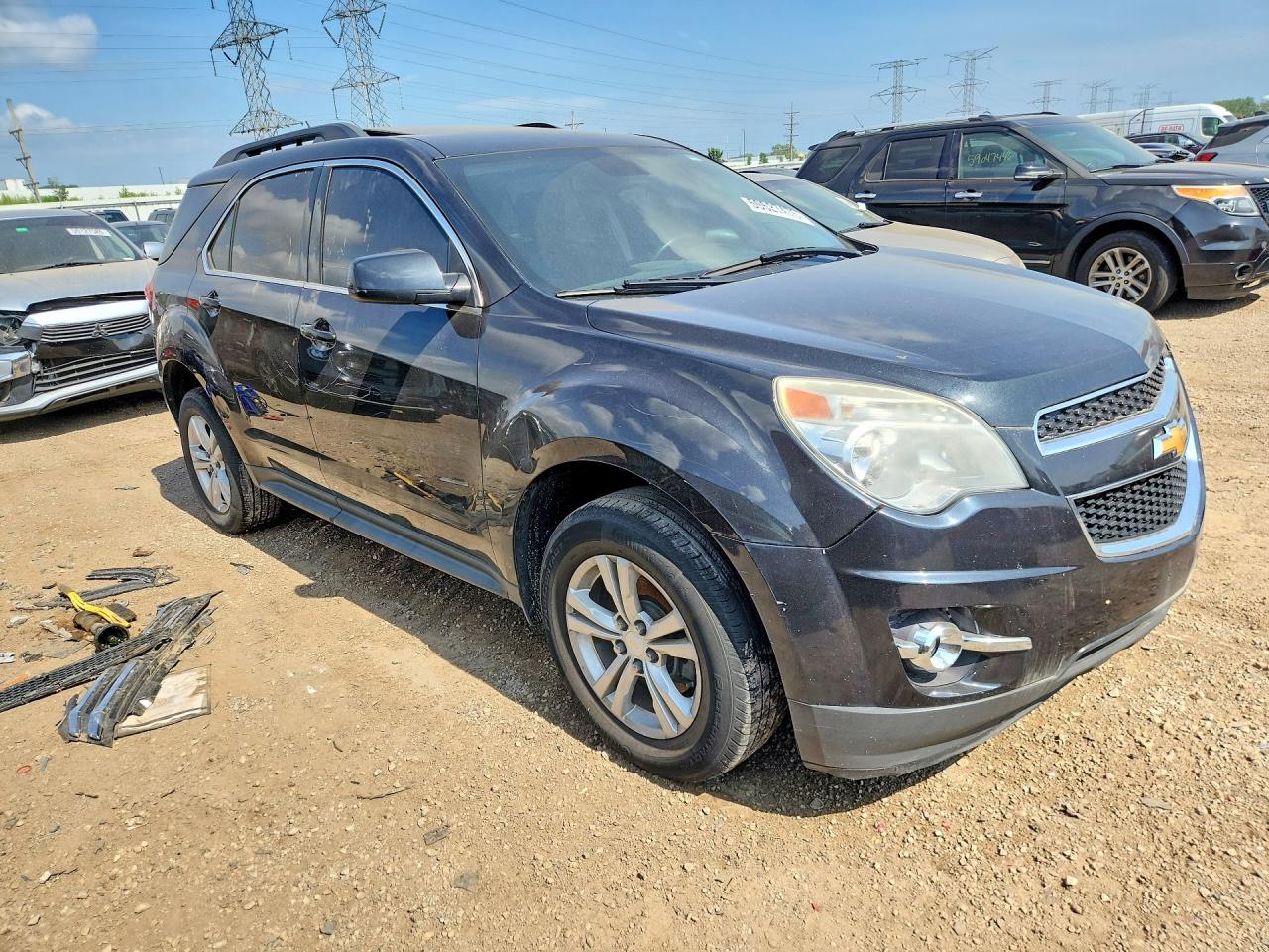 2014 Chevrolet Equinox Lt Black vin: 2GNALCEK0E6296974