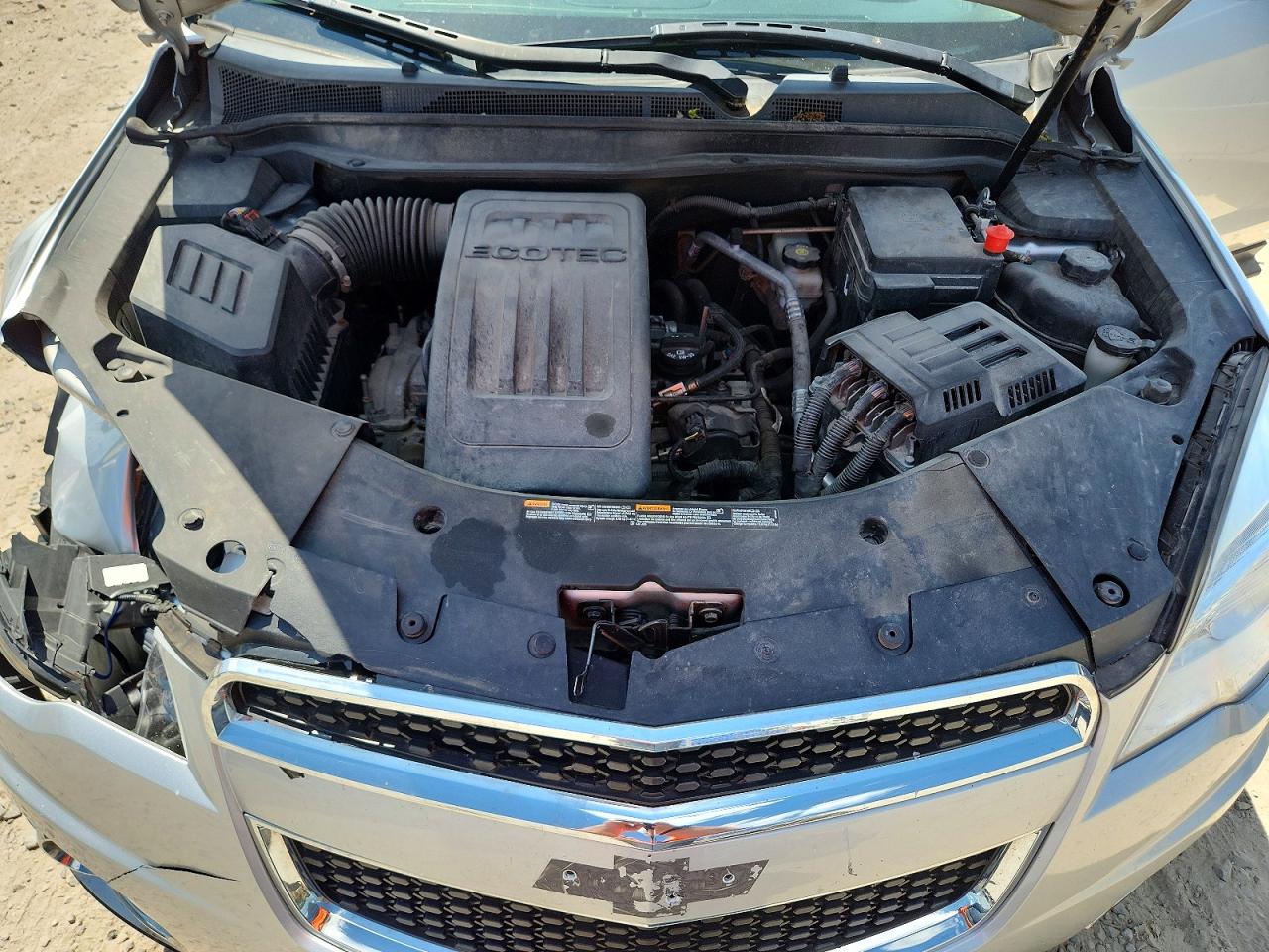 2015 Chevrolet Equinox Lt Silver vin: 2GNALCEK0F6146591