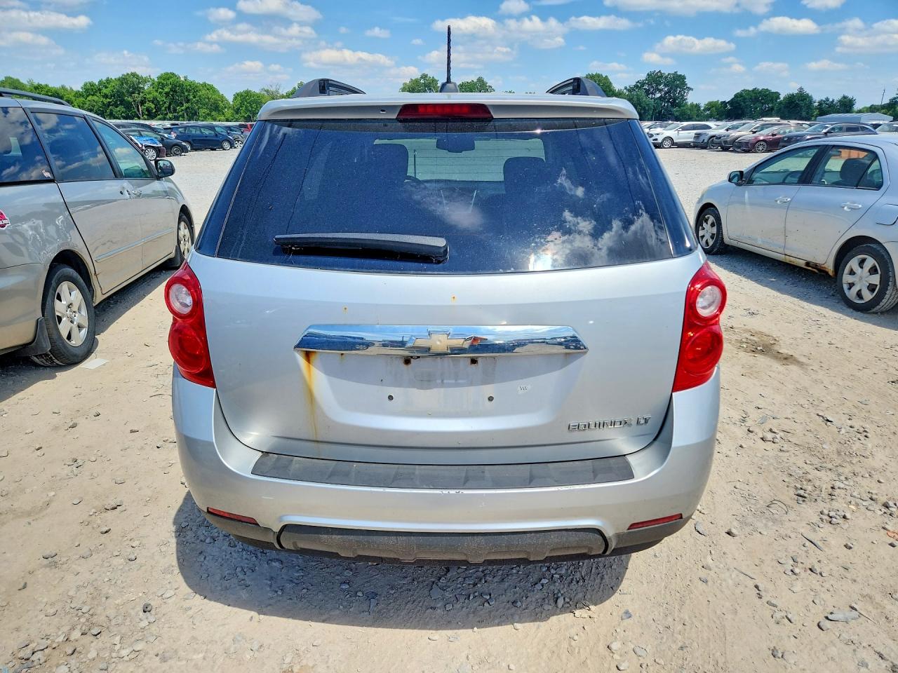 2015 Chevrolet Equinox Lt Silver vin: 2GNALCEK0F6146591