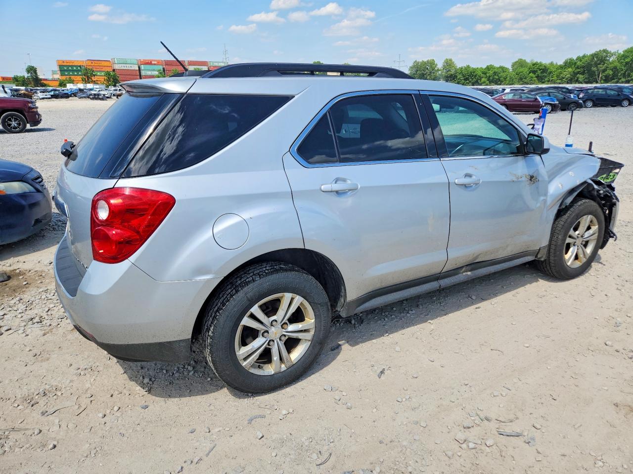 2015 Chevrolet Equinox Lt Silver vin: 2GNALCEK0F6146591