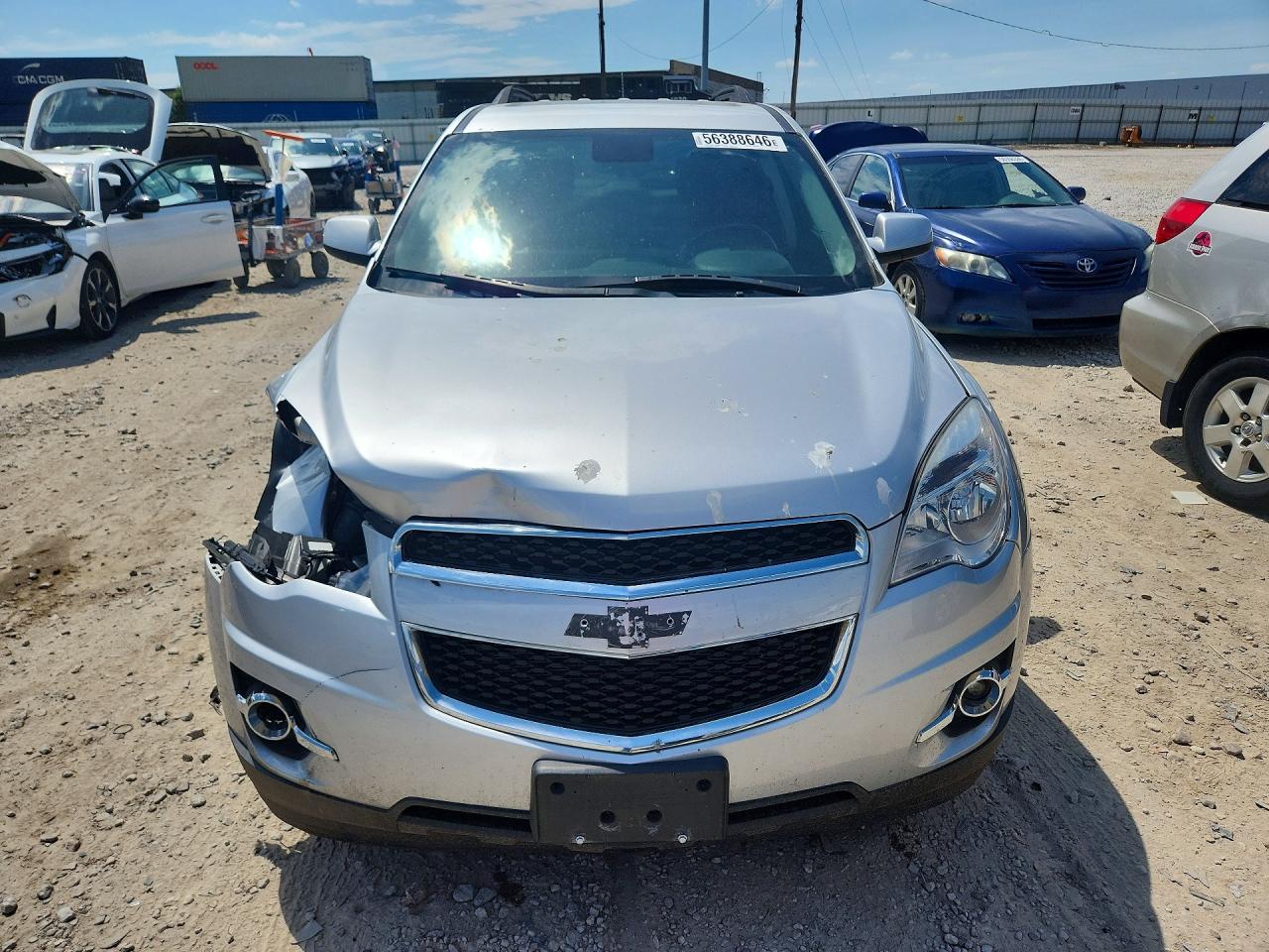 2015 Chevrolet Equinox Lt Silver vin: 2GNALCEK0F6146591