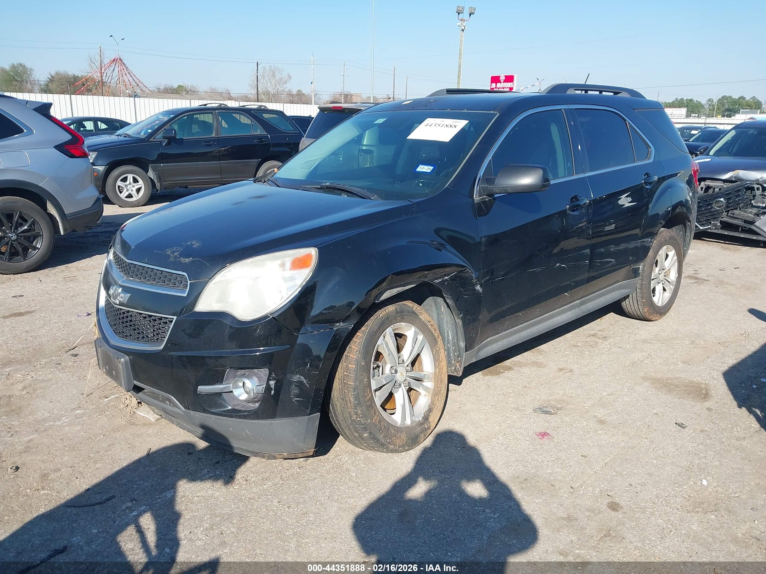 2015 Chevrolet Equinox 2lt Black vin: 2GNALCEK0F6210029
