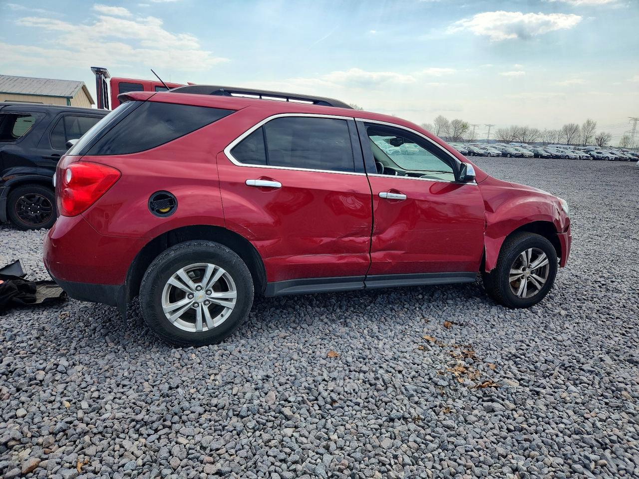 2015 Chevrolet Equinox Lt Red vin: 2GNALCEK0F6303617