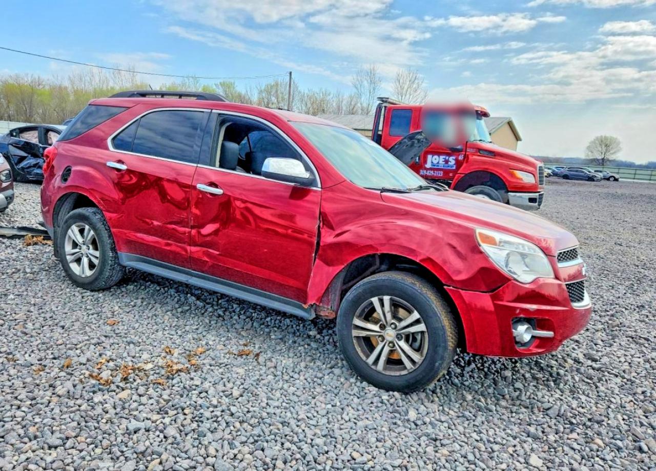 2015 Chevrolet Equinox Lt Red vin: 2GNALCEK0F6303617