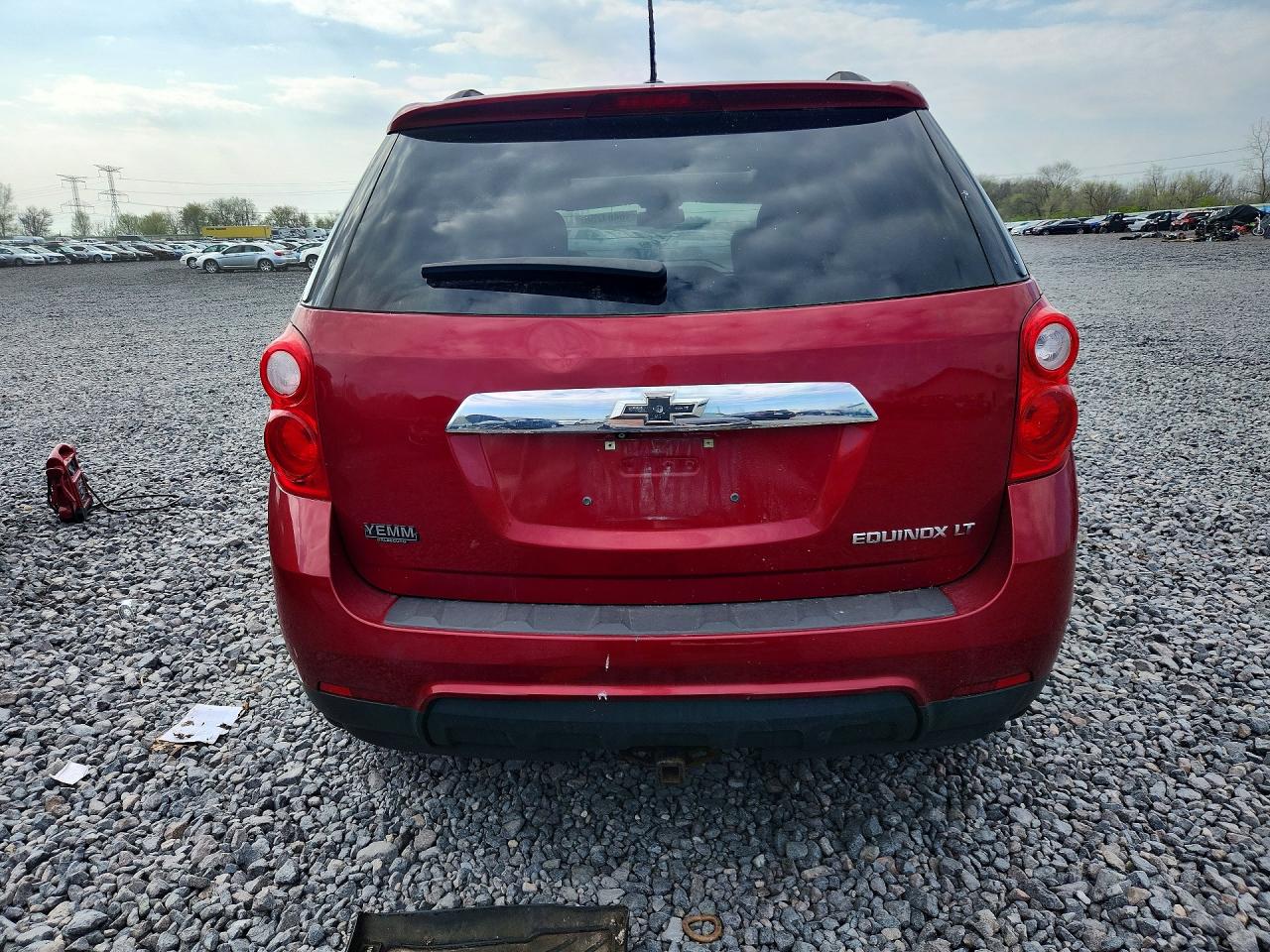 2015 Chevrolet Equinox Lt Red vin: 2GNALCEK0F6303617