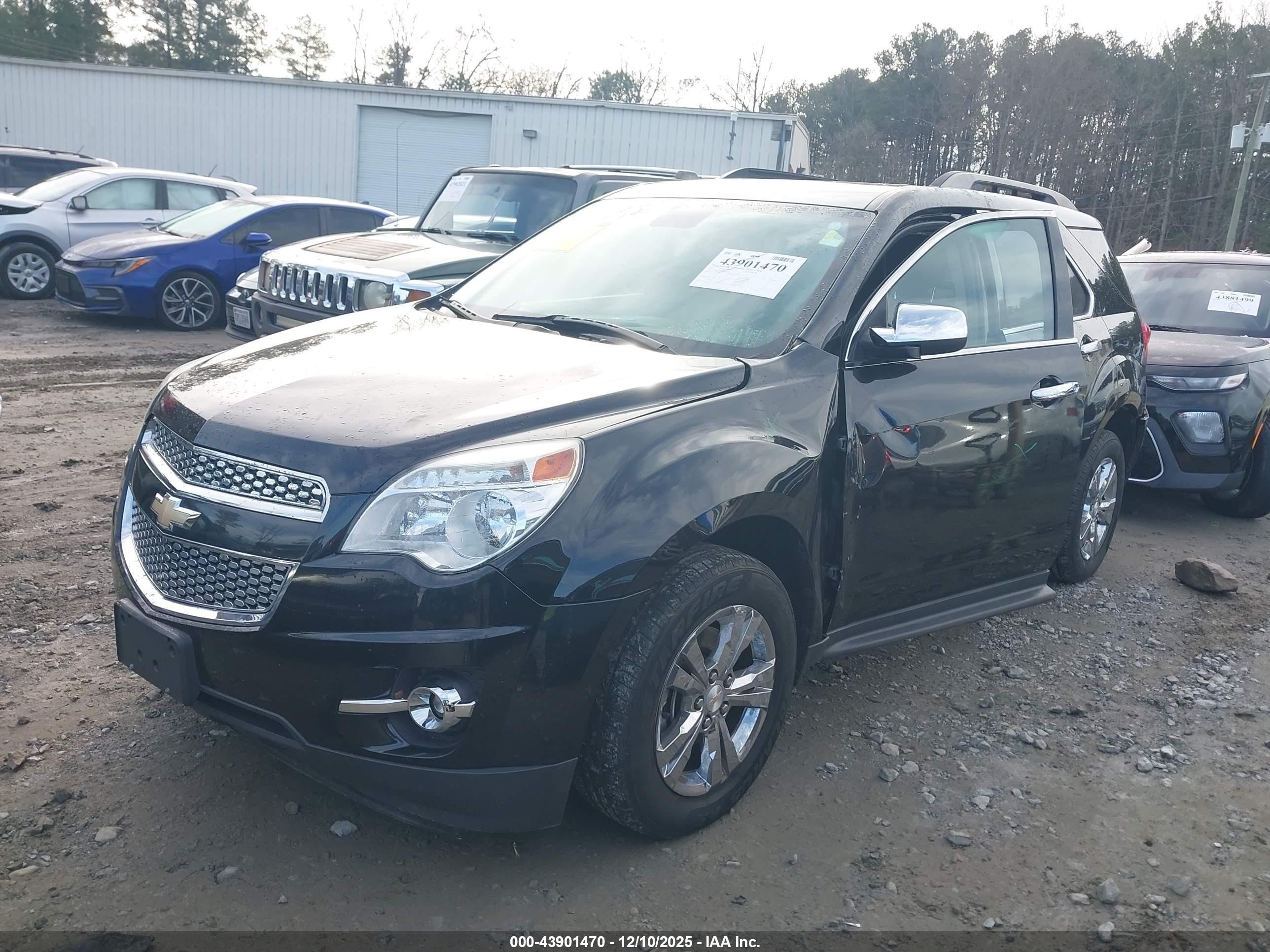 2015 Chevrolet Equinox 2lt Black vin: 2GNALCEK0F6379144