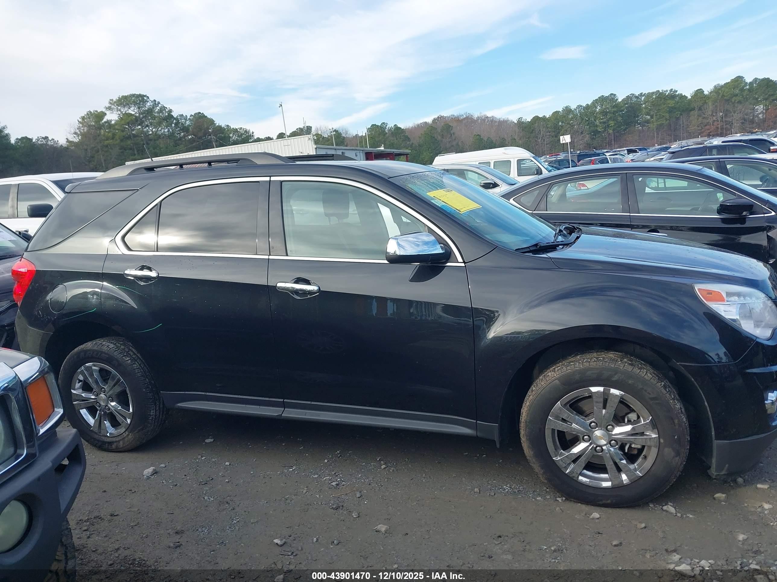 2015 Chevrolet Equinox 2lt Black vin: 2GNALCEK0F6379144