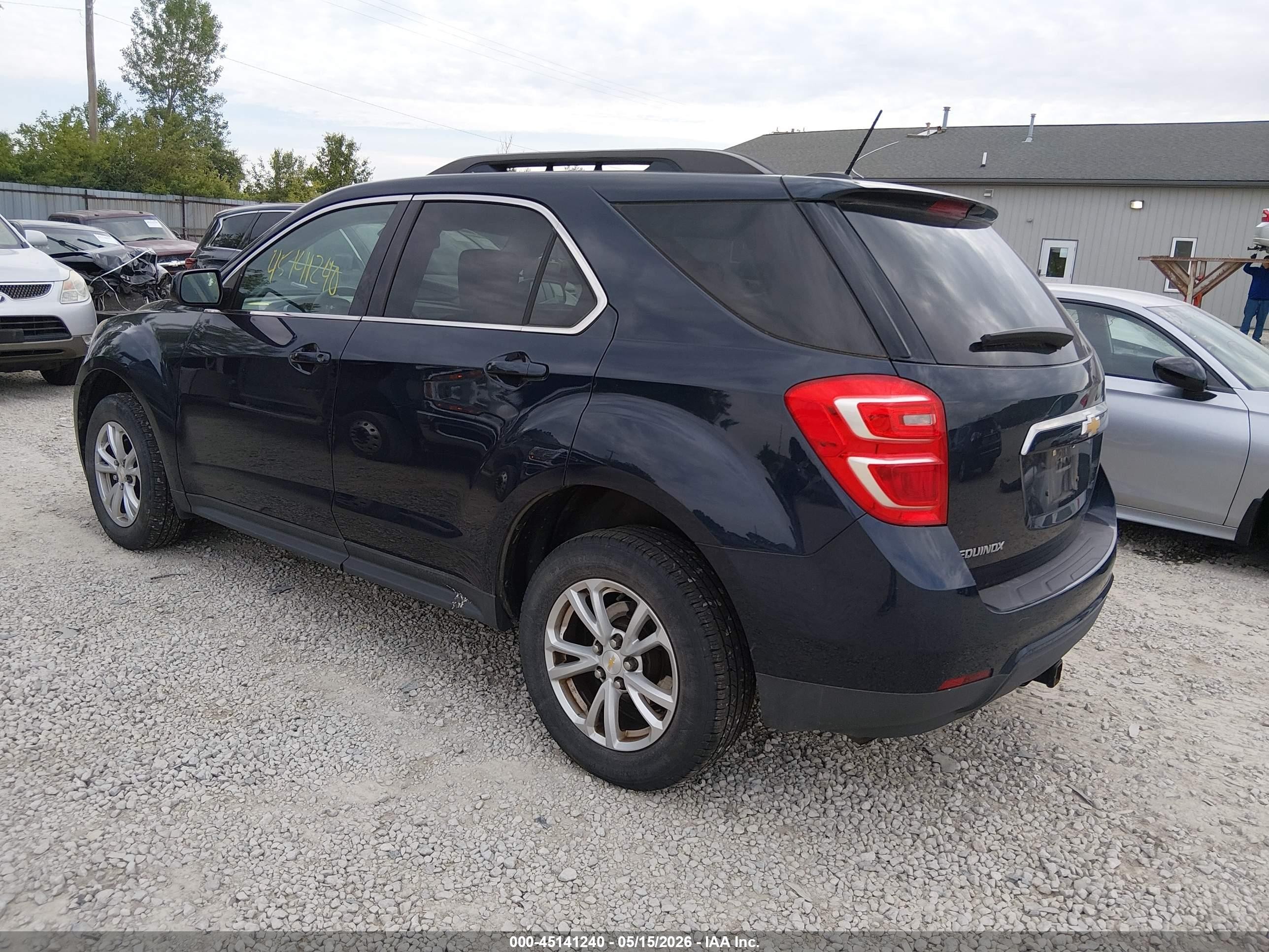 2017 Chevrolet Equinox Lt Dark Blue vin: 2GNALCEK0H6262943