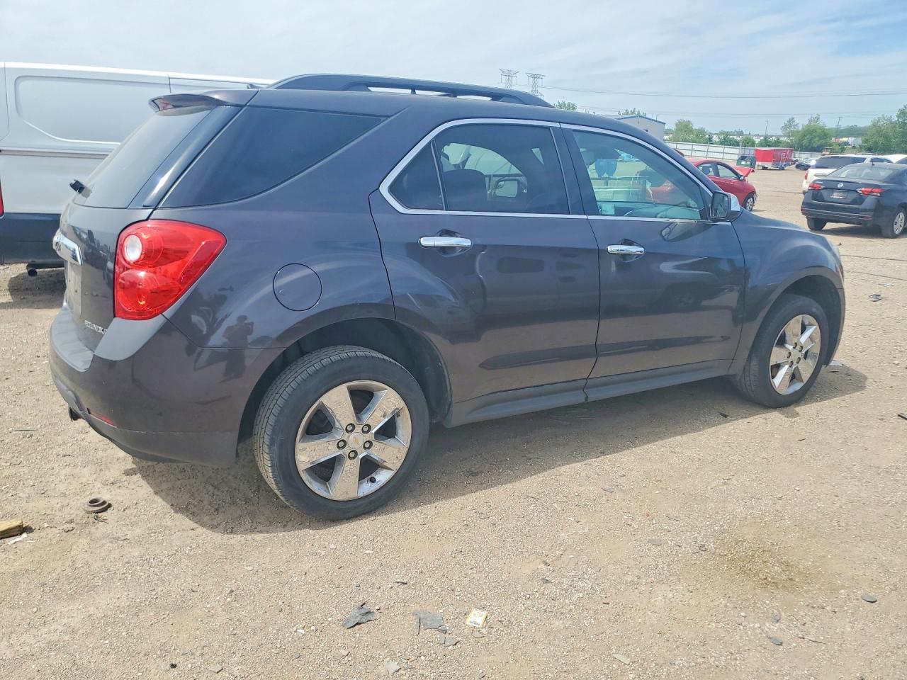 2014 Chevrolet Equinox Lt Gray vin: 2GNALCEK1E6216078