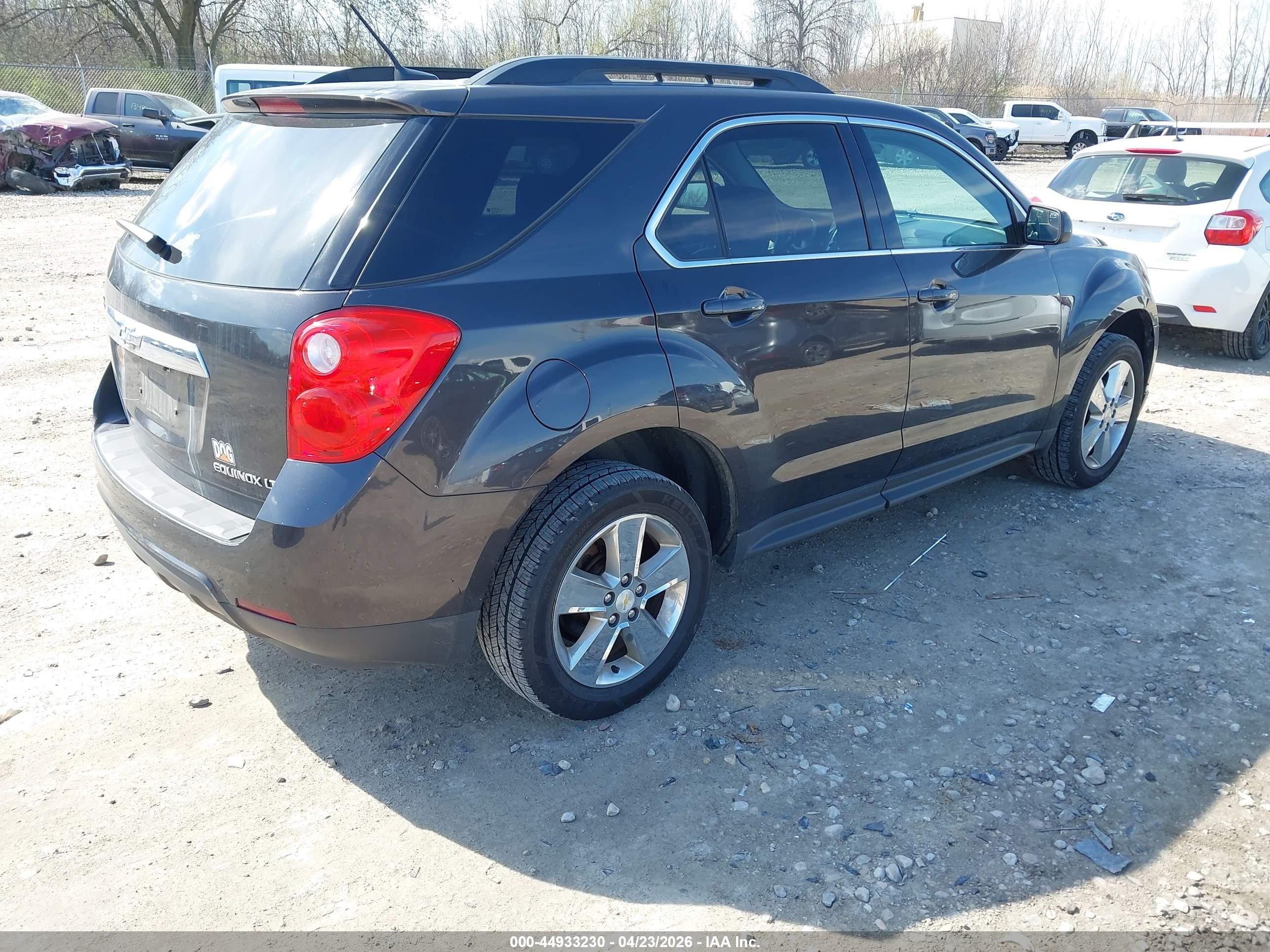 2014 Chevrolet Equinox 2lt Gray vin: 2GNALCEK1E6238940