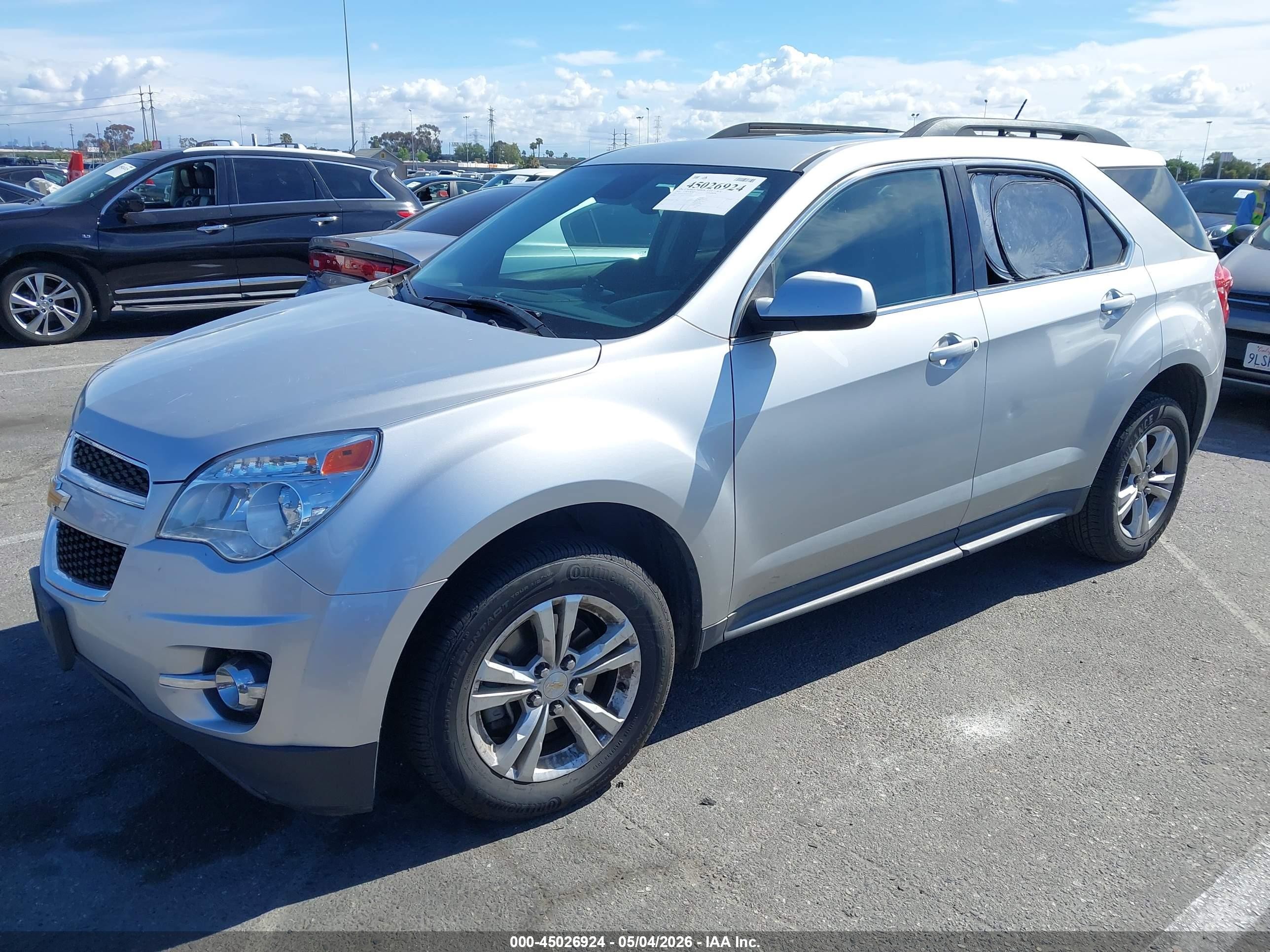 2014 Chevrolet Equinox 2lt Silver vin: 2GNALCEK1E6271467