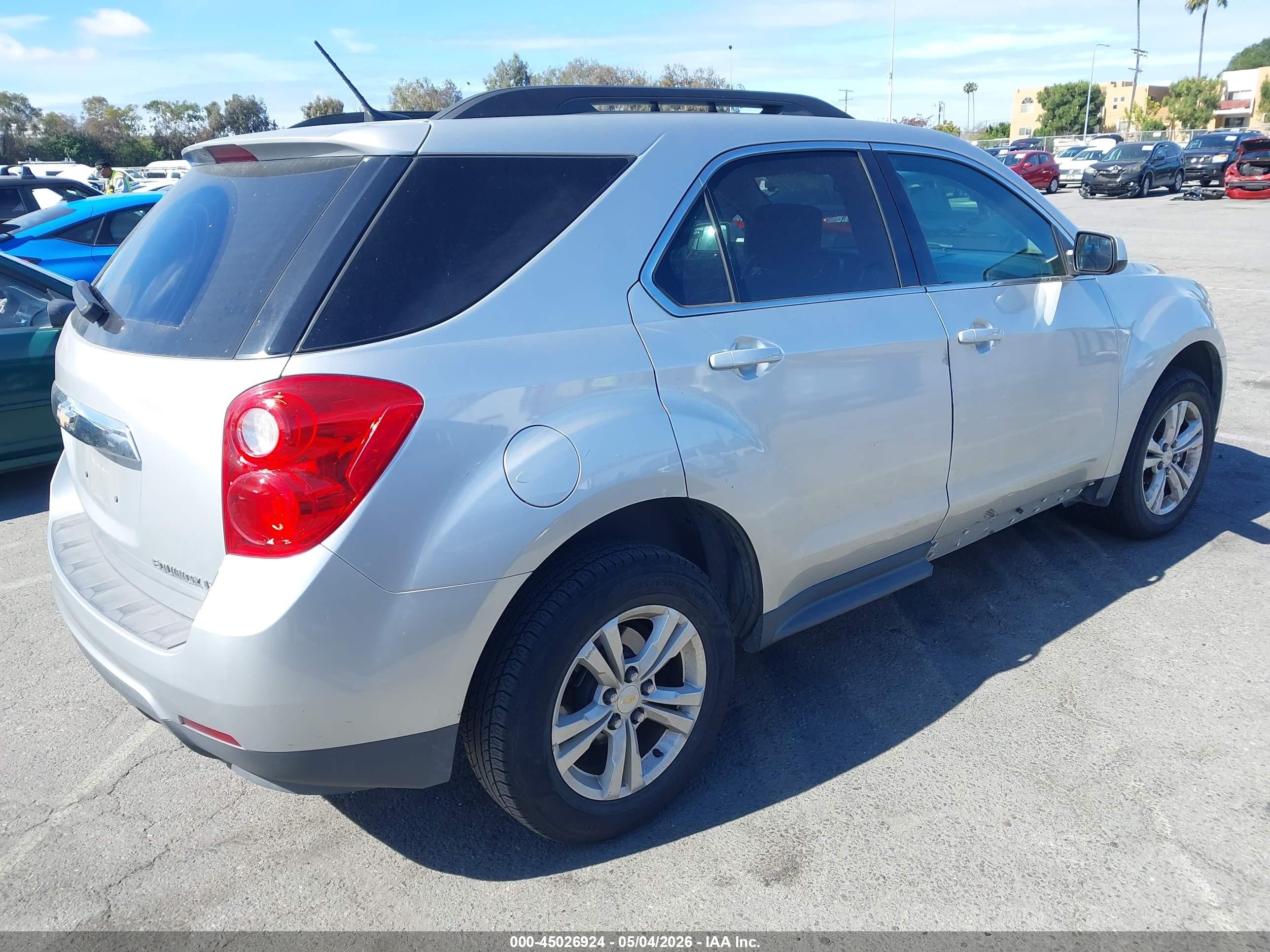 2014 Chevrolet Equinox 2lt Silver vin: 2GNALCEK1E6271467