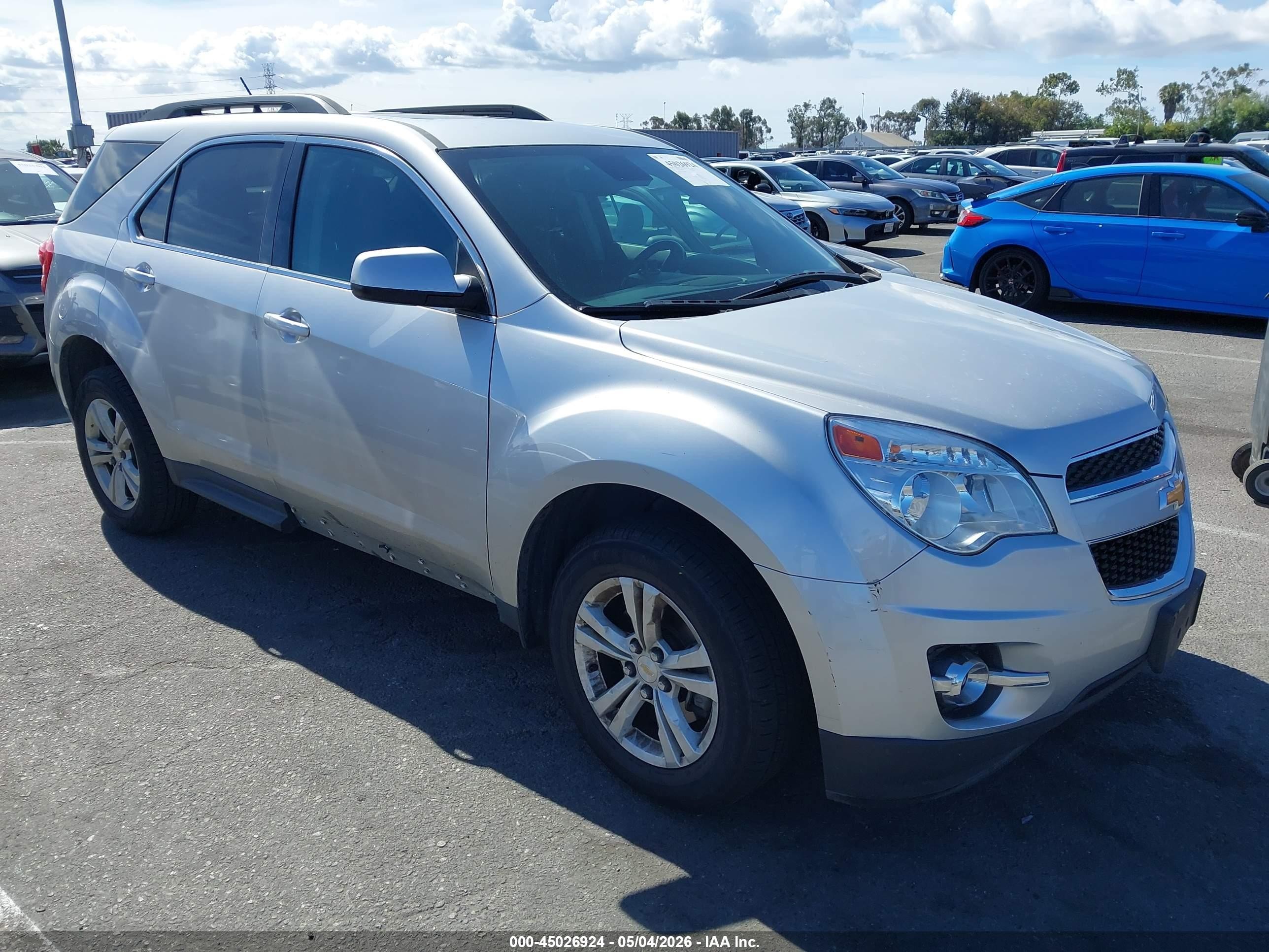 2014 Chevrolet Equinox 2lt Silver vin: 2GNALCEK1E6271467