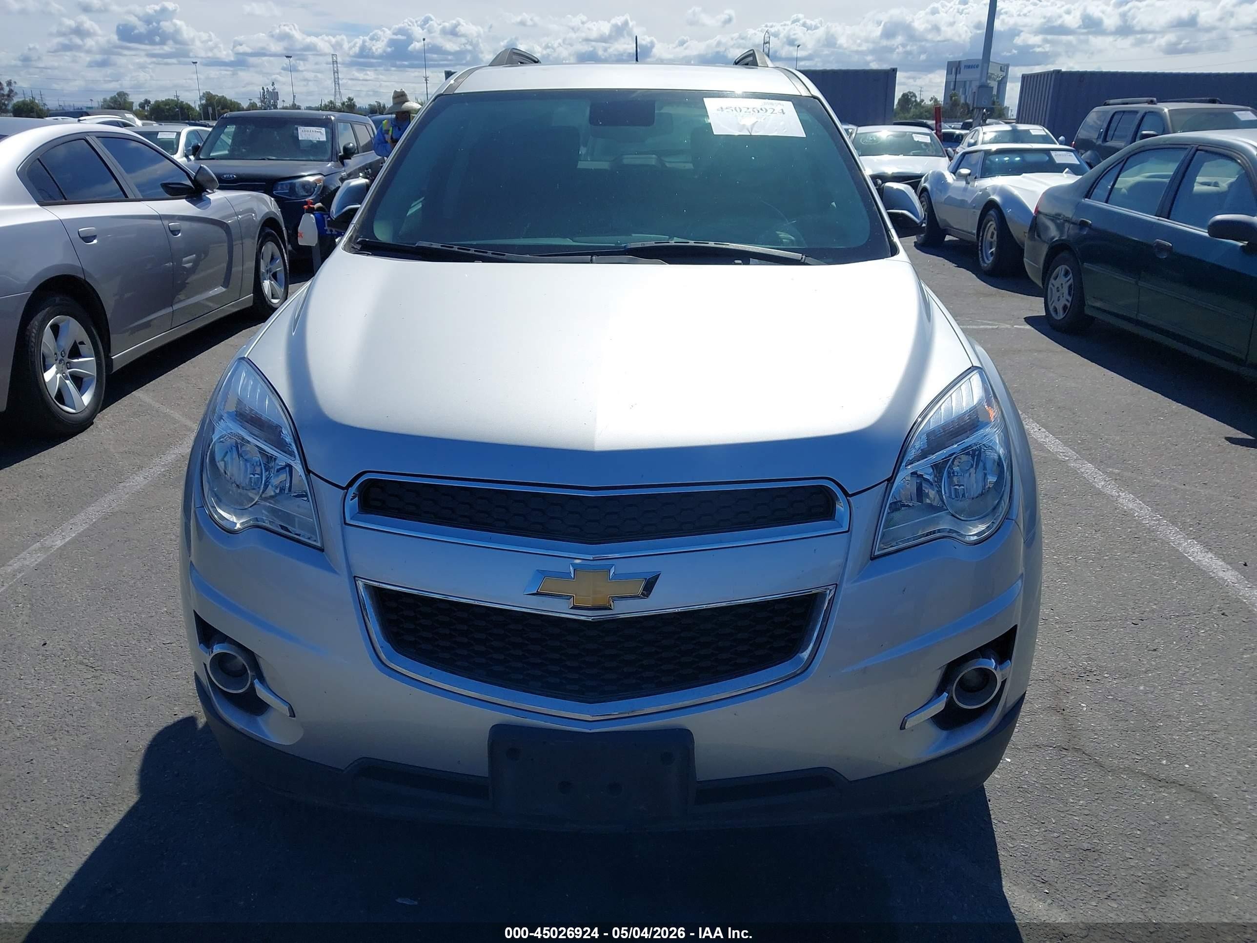 2014 Chevrolet Equinox 2lt Silver vin: 2GNALCEK1E6271467
