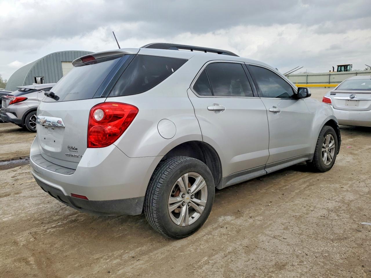 2014 Chevrolet Equinox Lt Silver vin: 2GNALCEK1E6319744