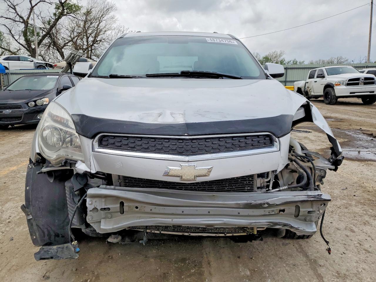 2014 Chevrolet Equinox Lt Silver vin: 2GNALCEK1E6319744