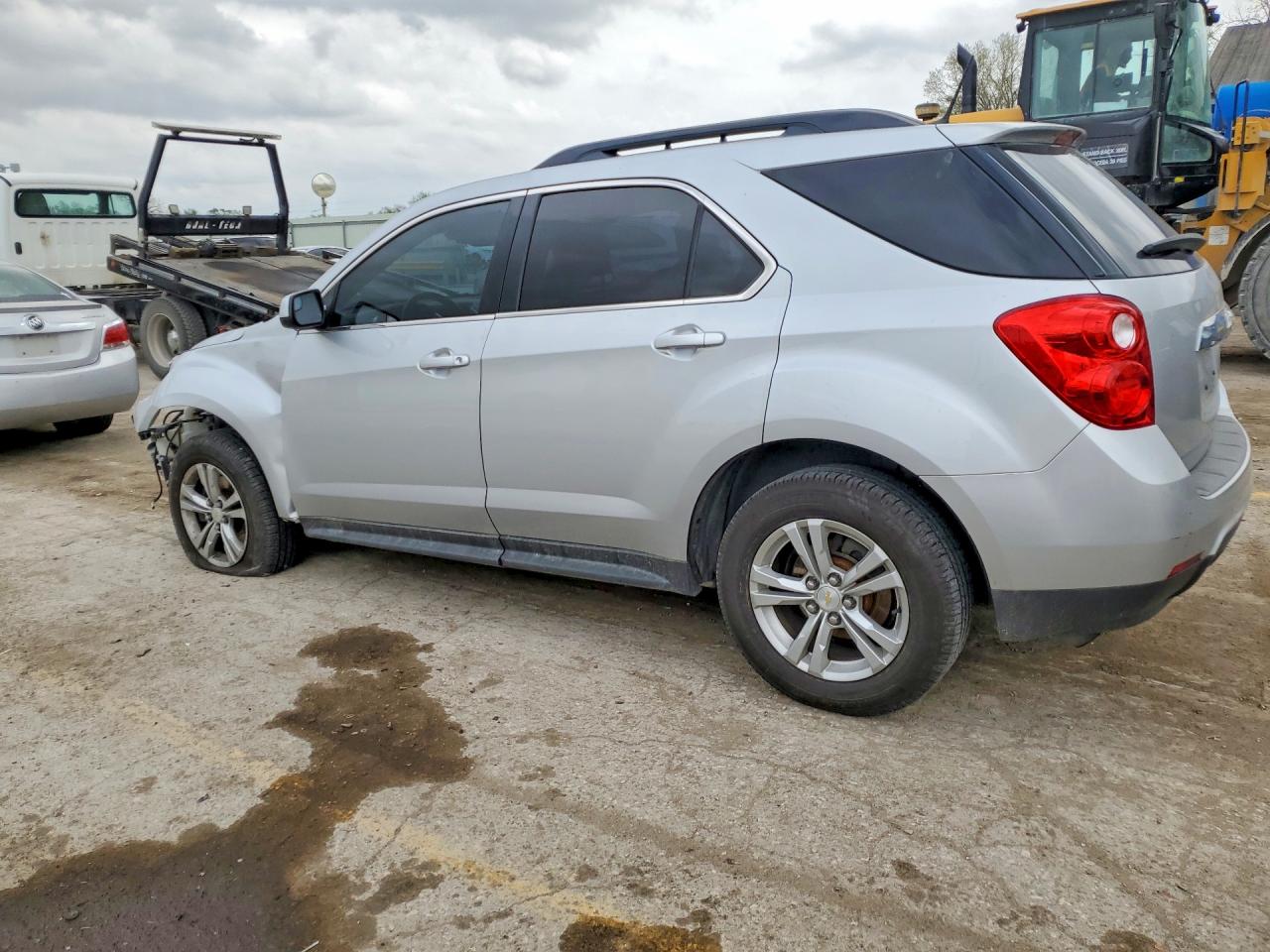 2014 Chevrolet Equinox Lt Silver vin: 2GNALCEK1E6319744