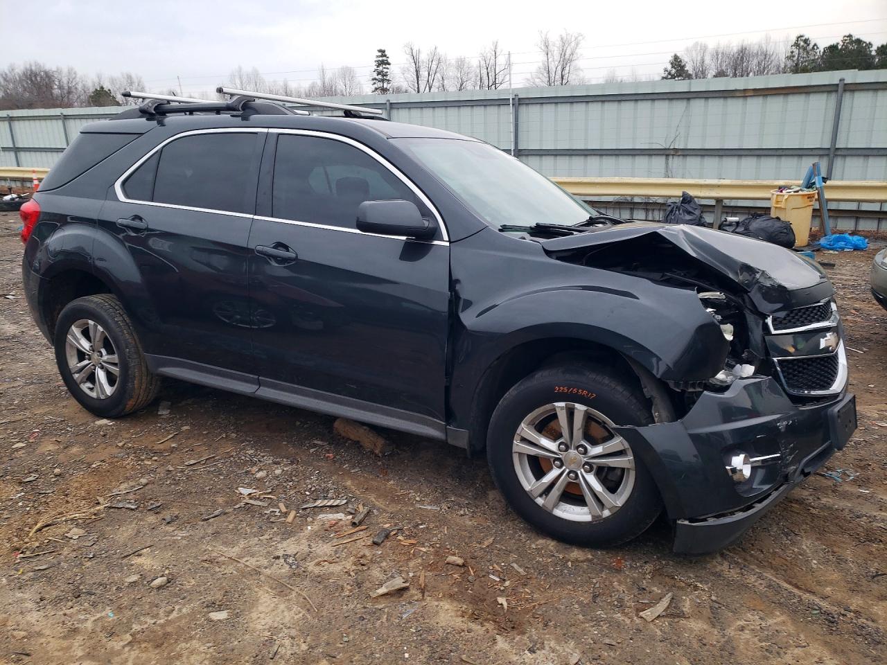2014 Chevrolet Equinox Lt Gray vin: 2GNALCEK1E6320067