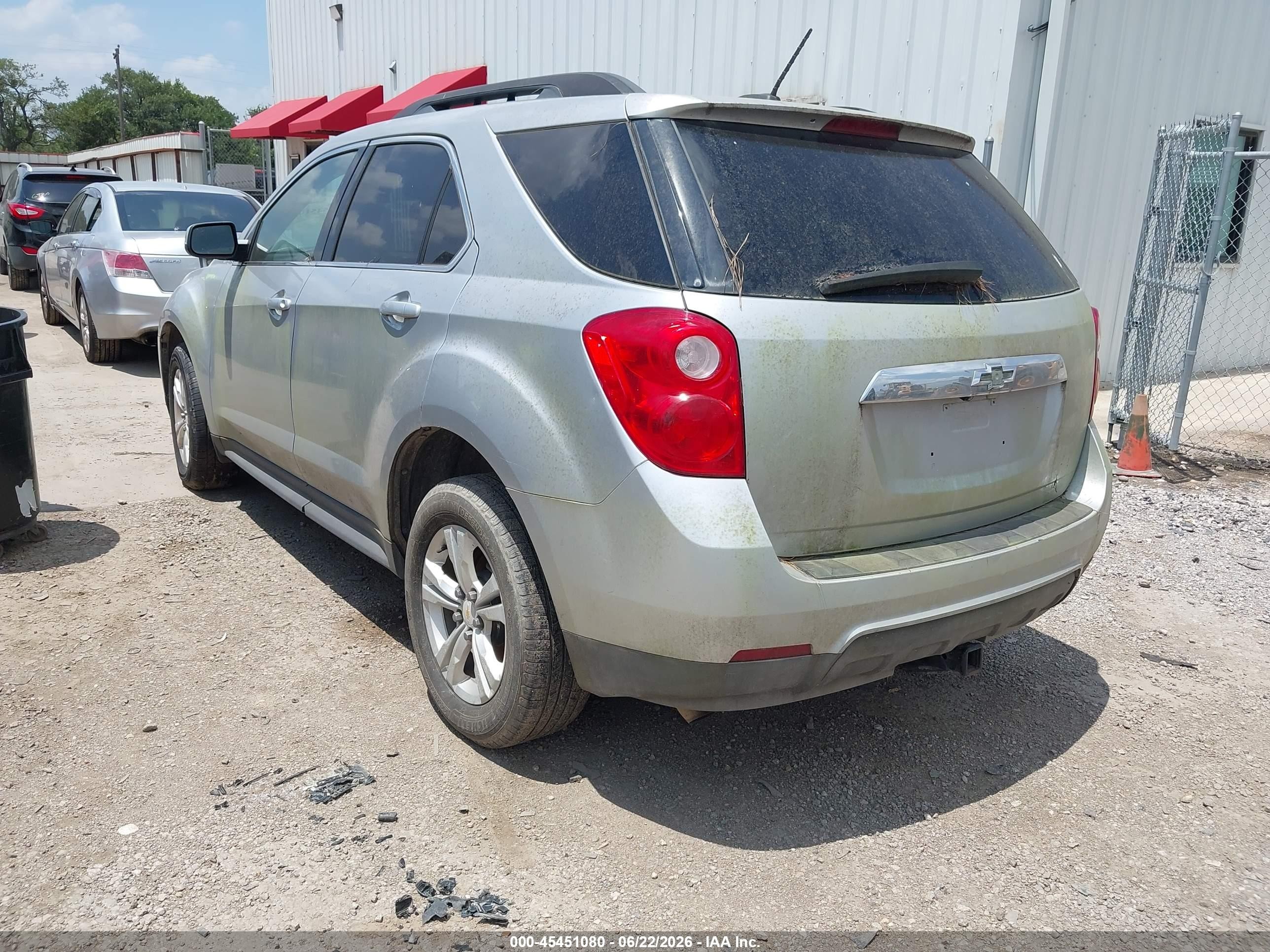 2015 Chevrolet Equinox Lt Silver vin: 2GNALCEK1F6164100