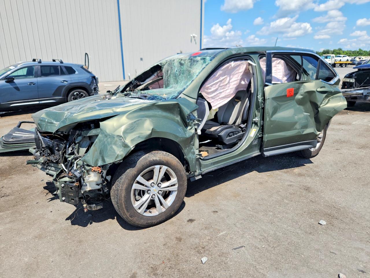 2015 Chevrolet Equinox Lt Green vin: 2GNALCEK1F6194410