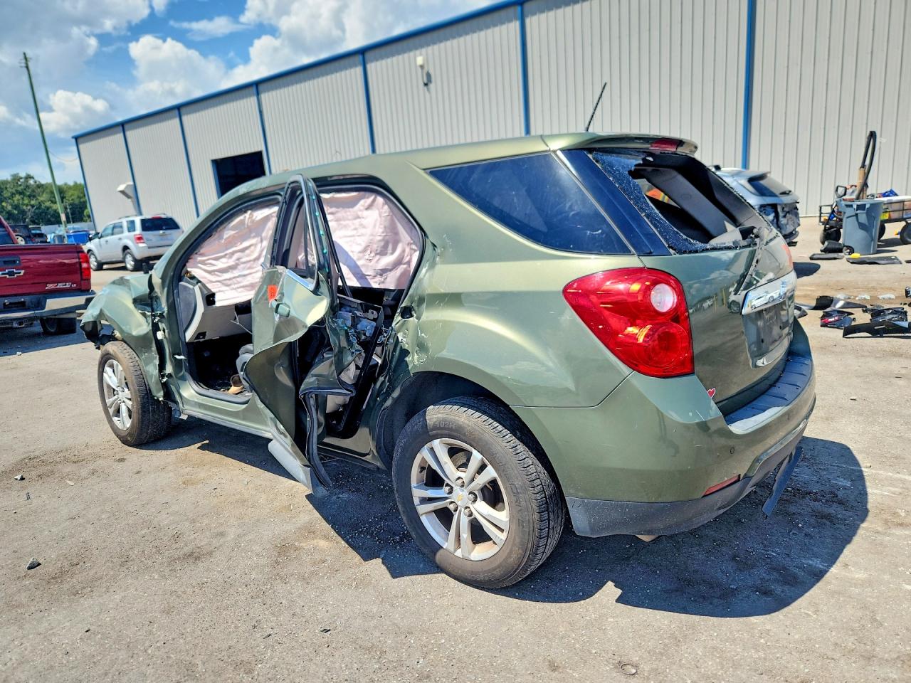 2015 Chevrolet Equinox Lt Green vin: 2GNALCEK1F6194410