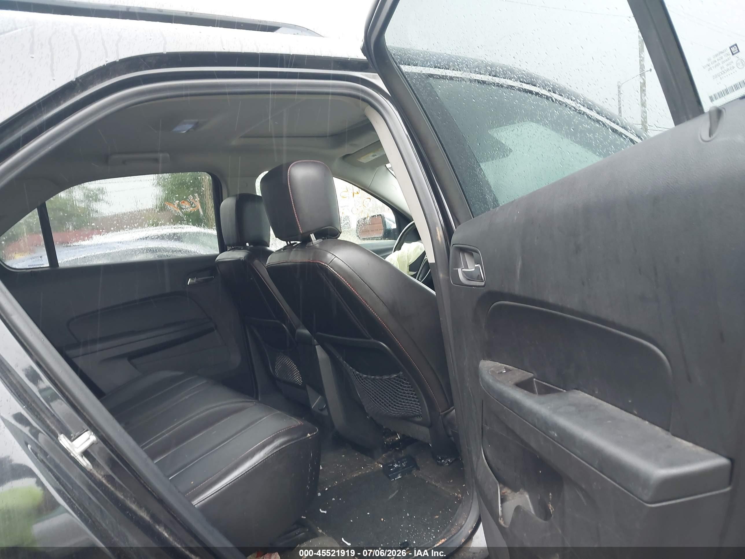 2015 Chevrolet Equinox Lt Черный vin: 2GNALCEK1F6296810