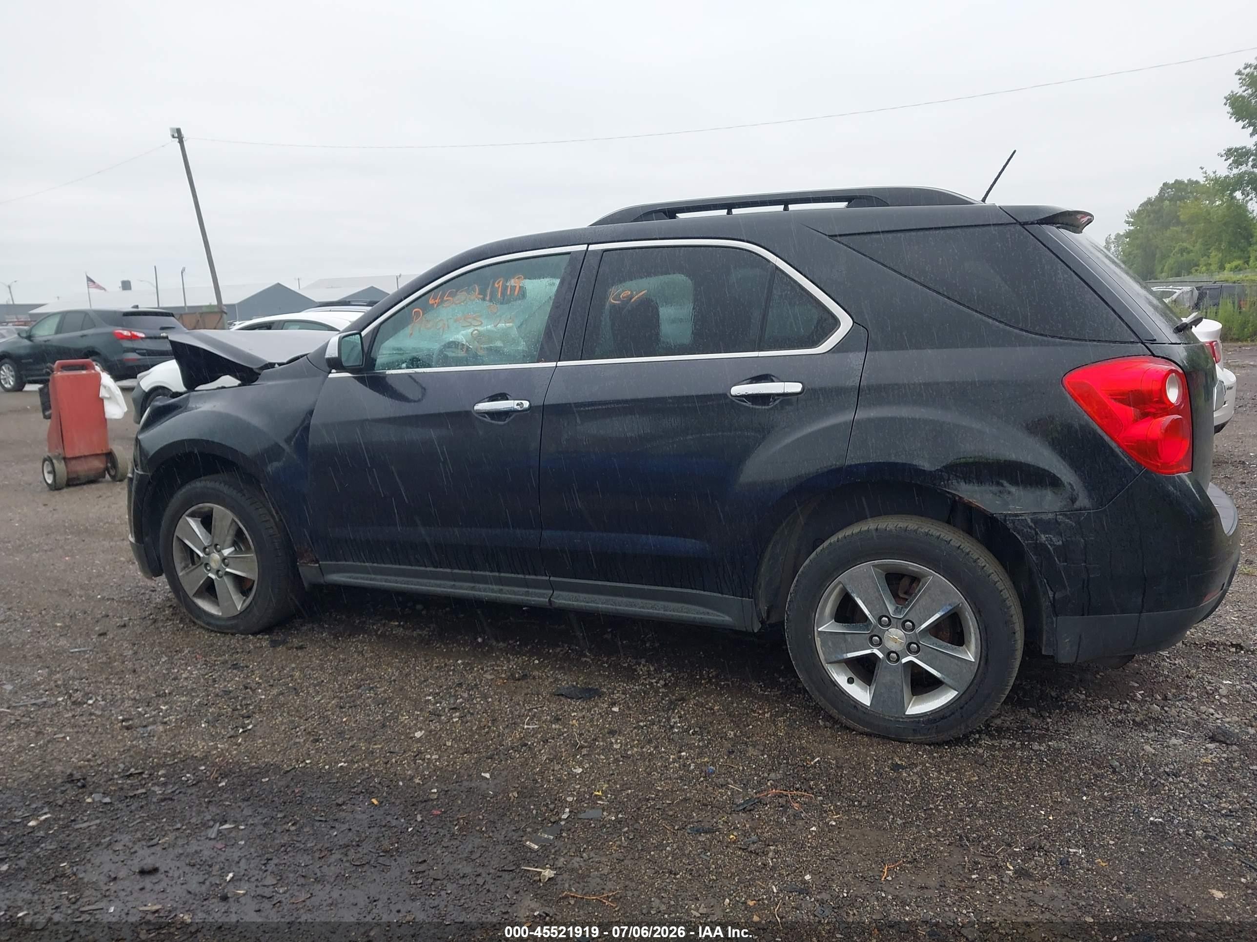 2015 Chevrolet Equinox Lt Черный vin: 2GNALCEK1F6296810