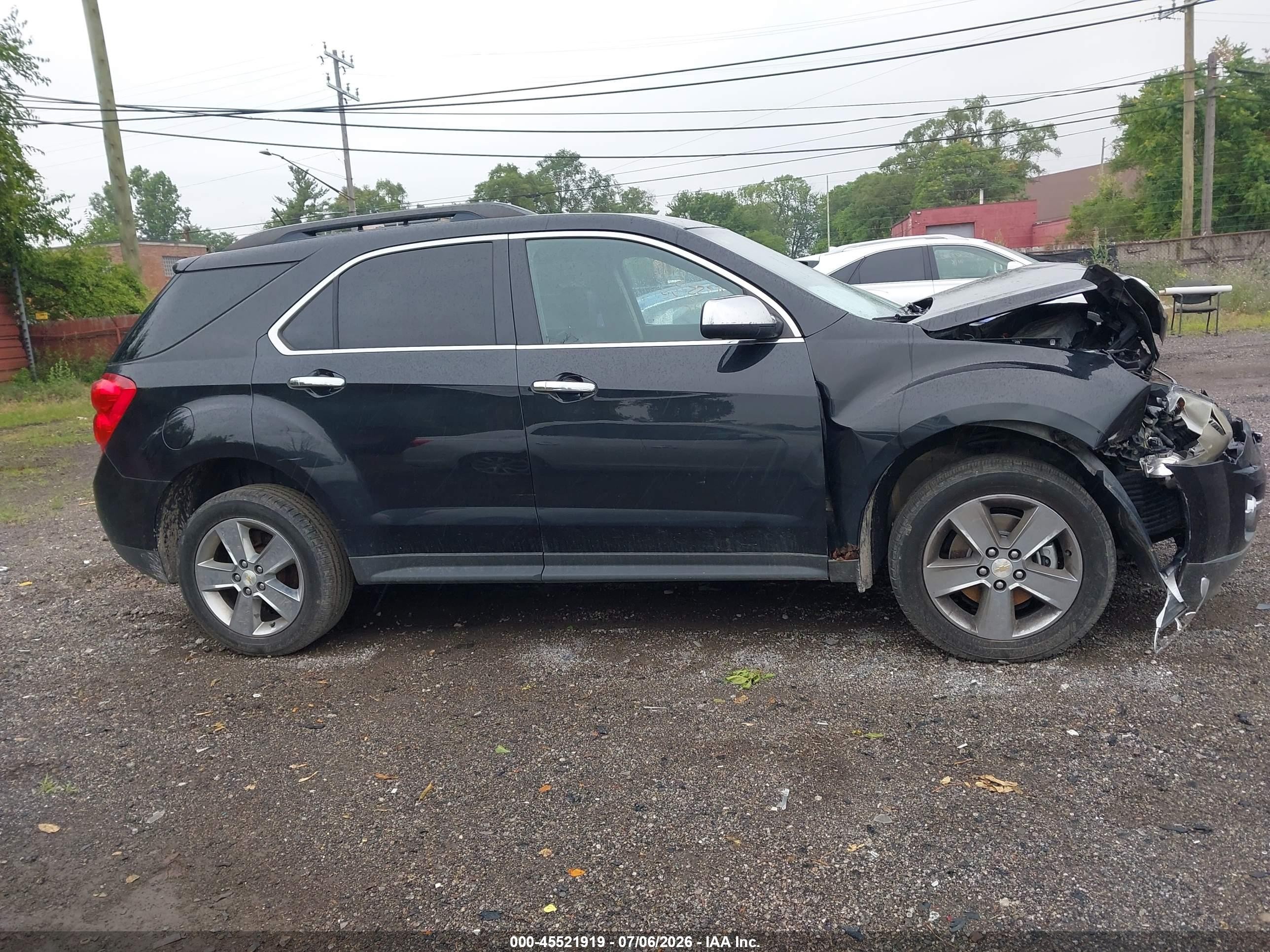 2015 Chevrolet Equinox Lt Черный vin: 2GNALCEK1F6296810