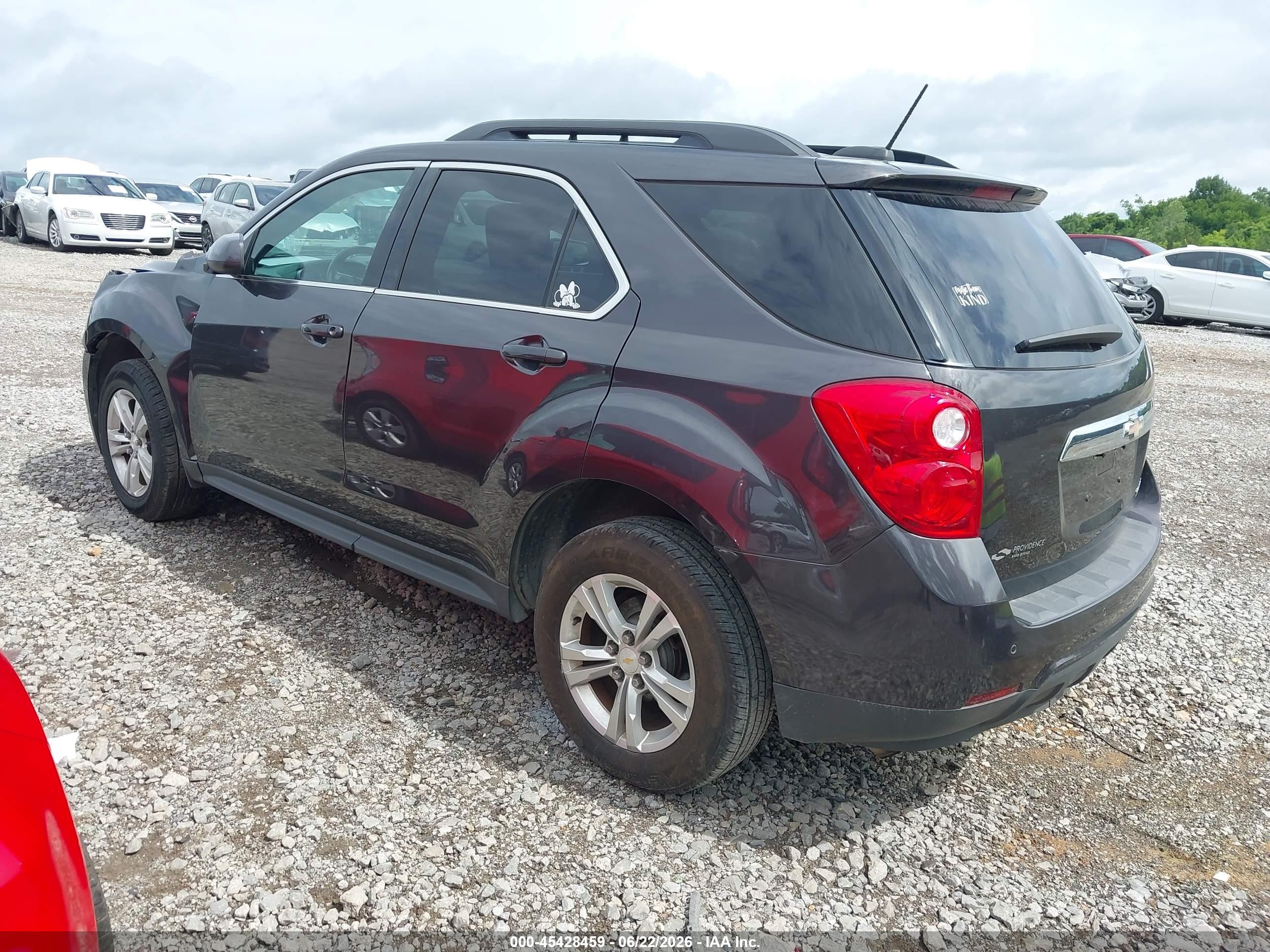 2015 Chevrolet Equinox Lt Серый vin: 2GNALCEK1F6308695