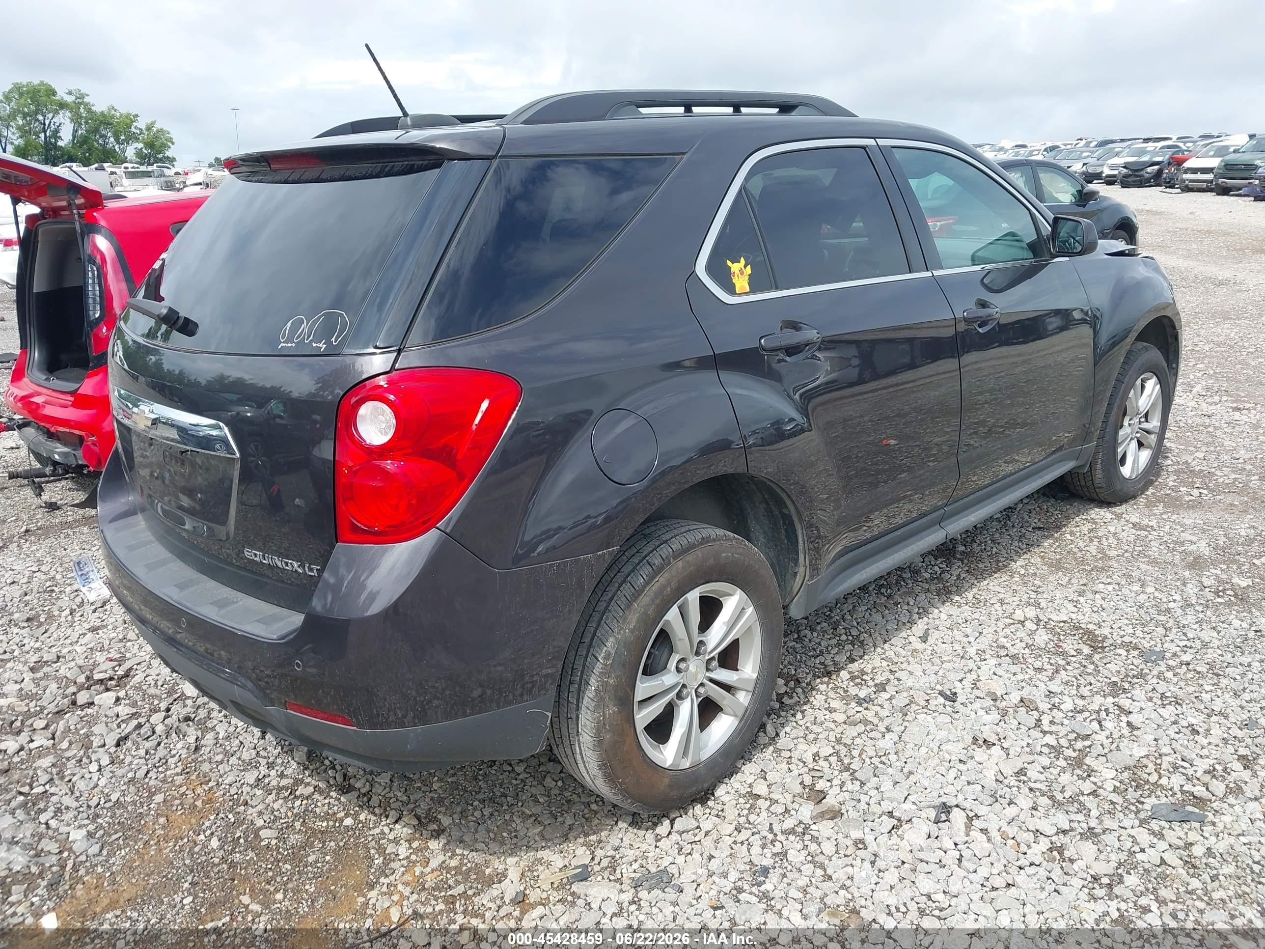 2015 Chevrolet Equinox Lt Серый vin: 2GNALCEK1F6308695