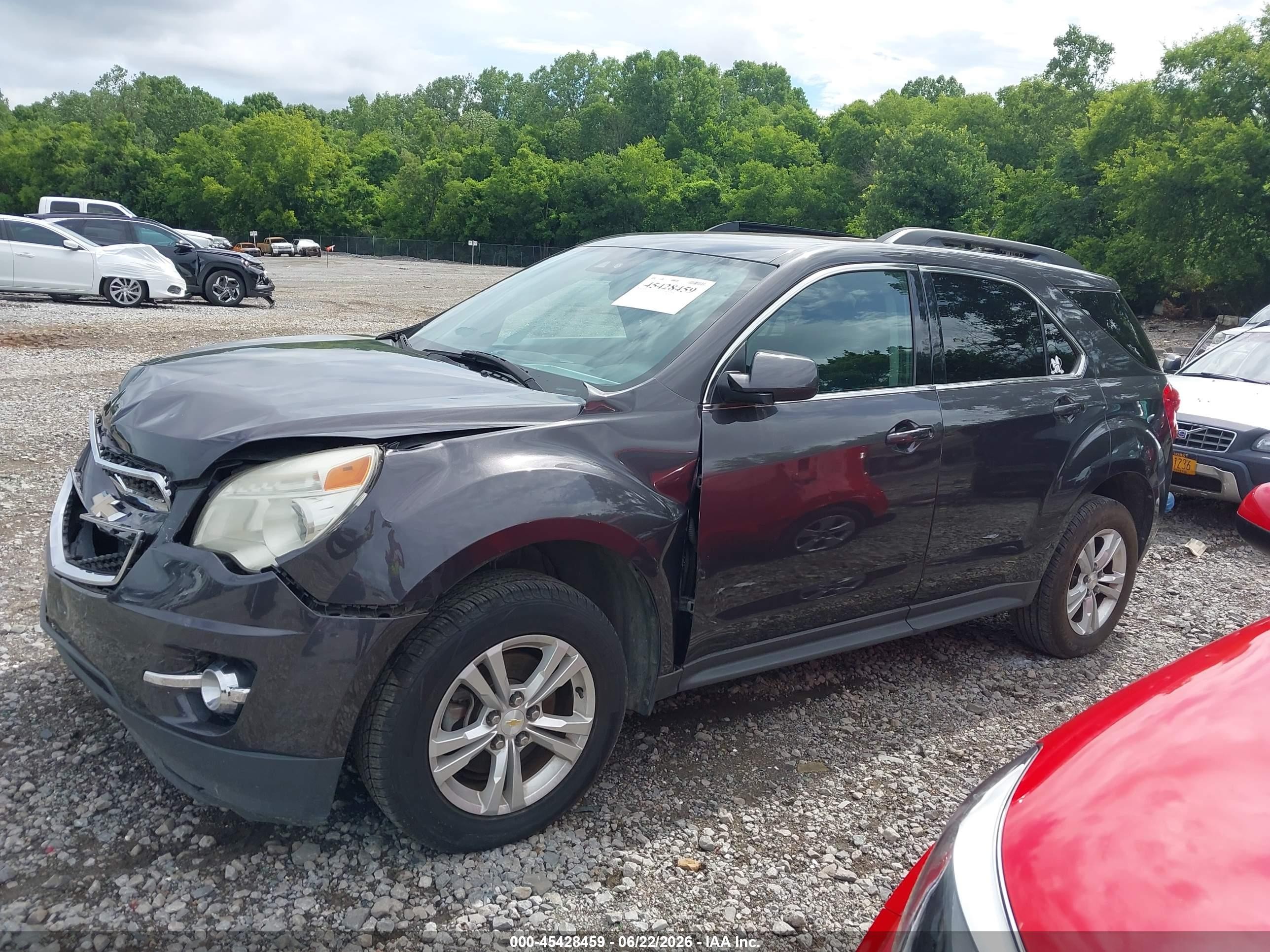 2015 Chevrolet Equinox Lt Серый vin: 2GNALCEK1F6308695
