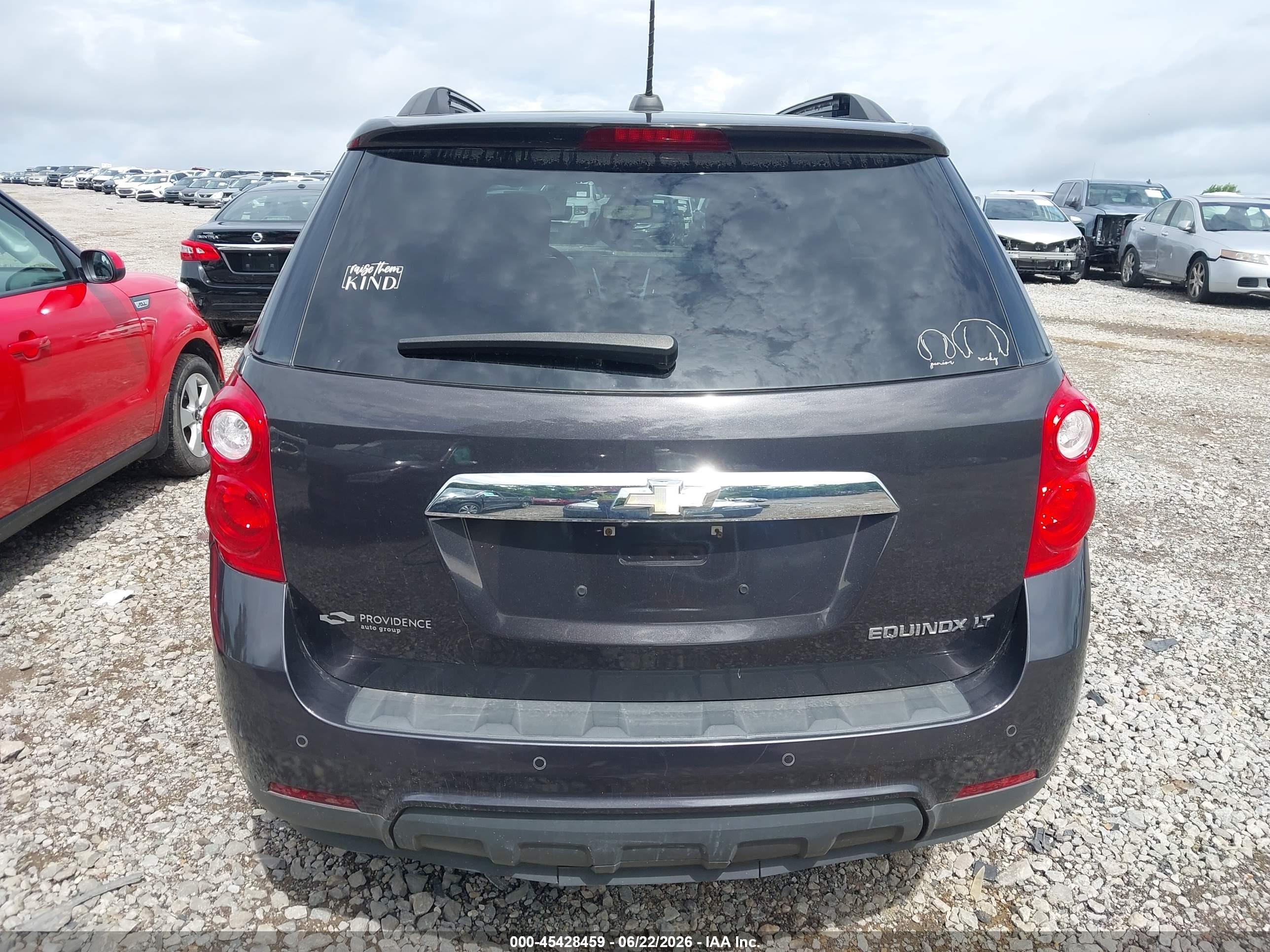 2015 Chevrolet Equinox Lt Серый vin: 2GNALCEK1F6308695