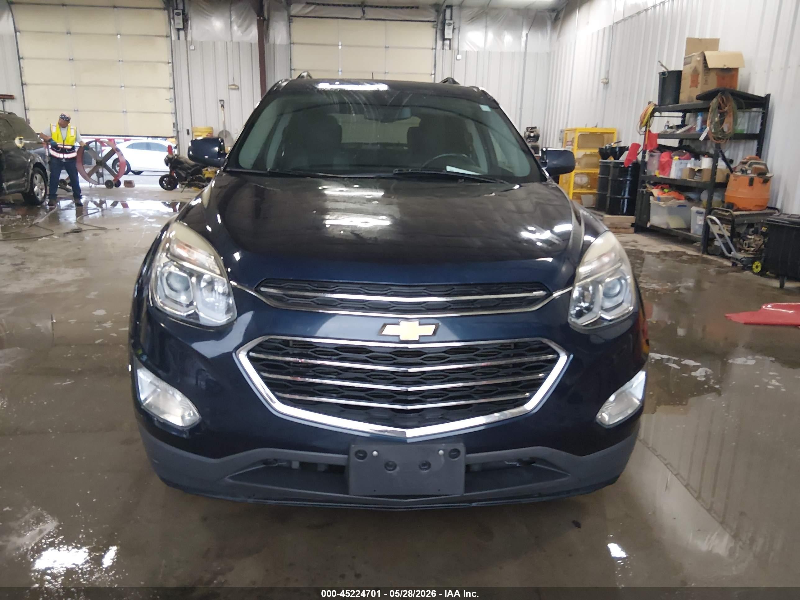 2016 Chevrolet Equinox Lt Blue vin: 2GNALCEK1G1131399