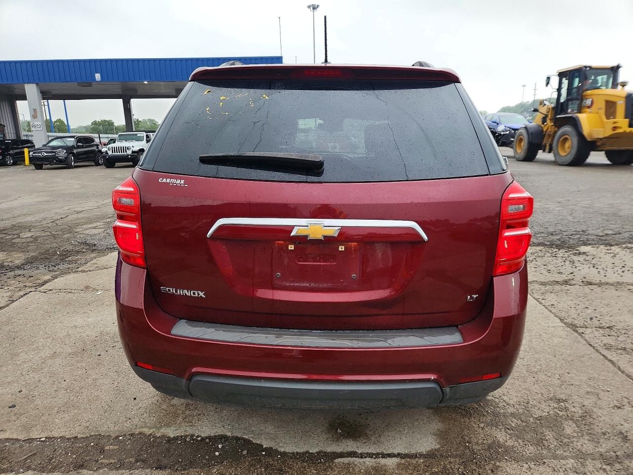 2017 Chevrolet Equinox Lt Red vin: 2GNALCEK1H1597366