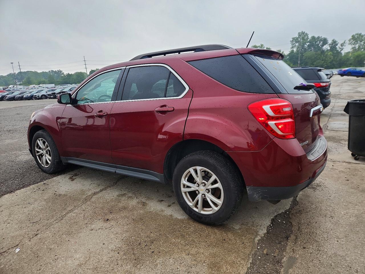 2017 Chevrolet Equinox Lt Red vin: 2GNALCEK1H1597366