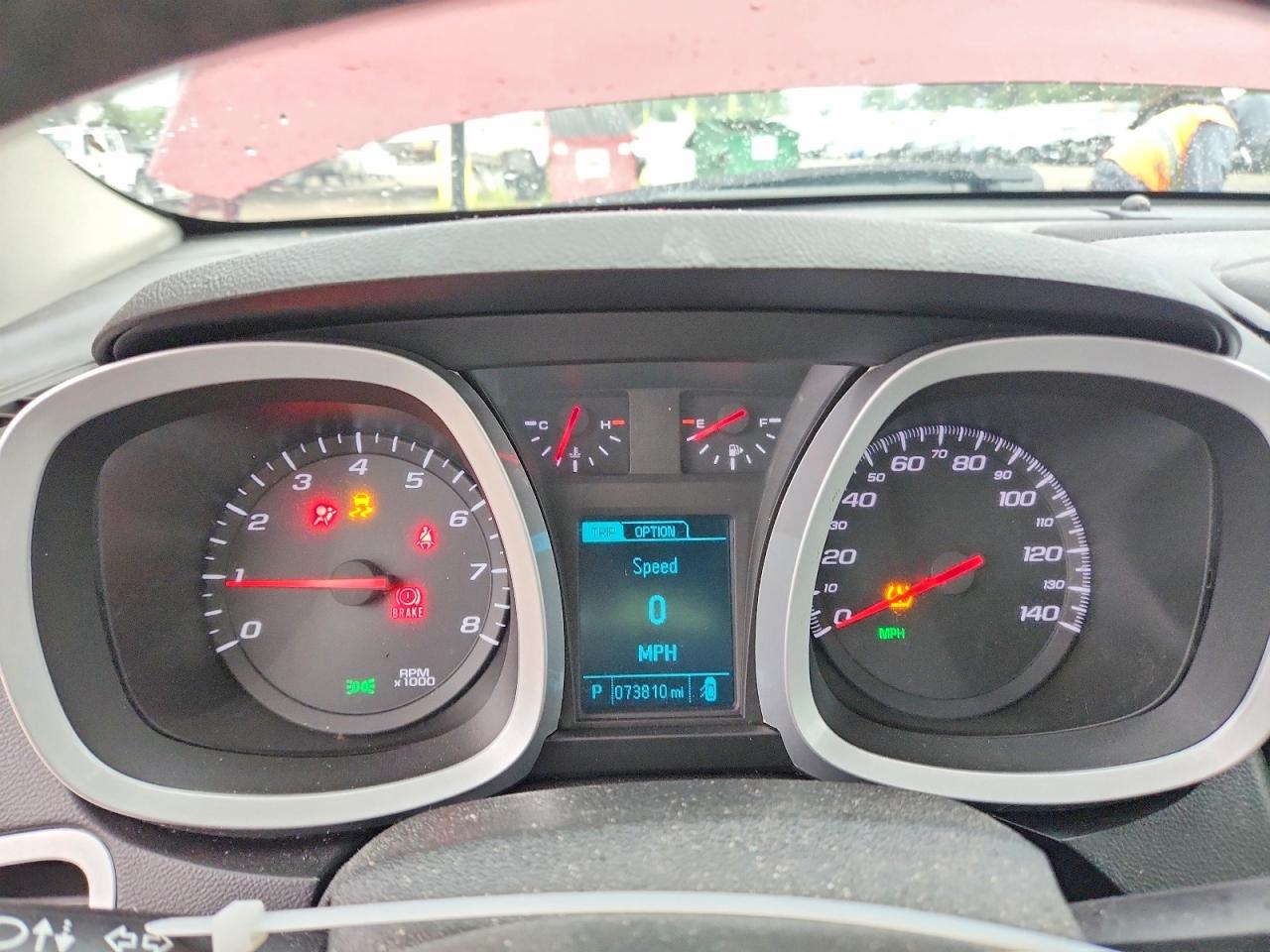 2017 Chevrolet Equinox Lt Red vin: 2GNALCEK1H1597366