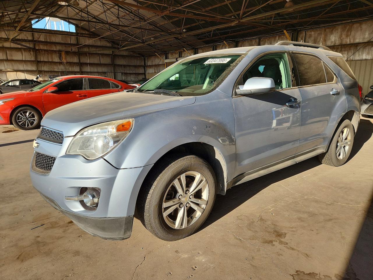 2014 Chevrolet Equinox Lt Turquoise vin: 2GNALCEK2E6105376