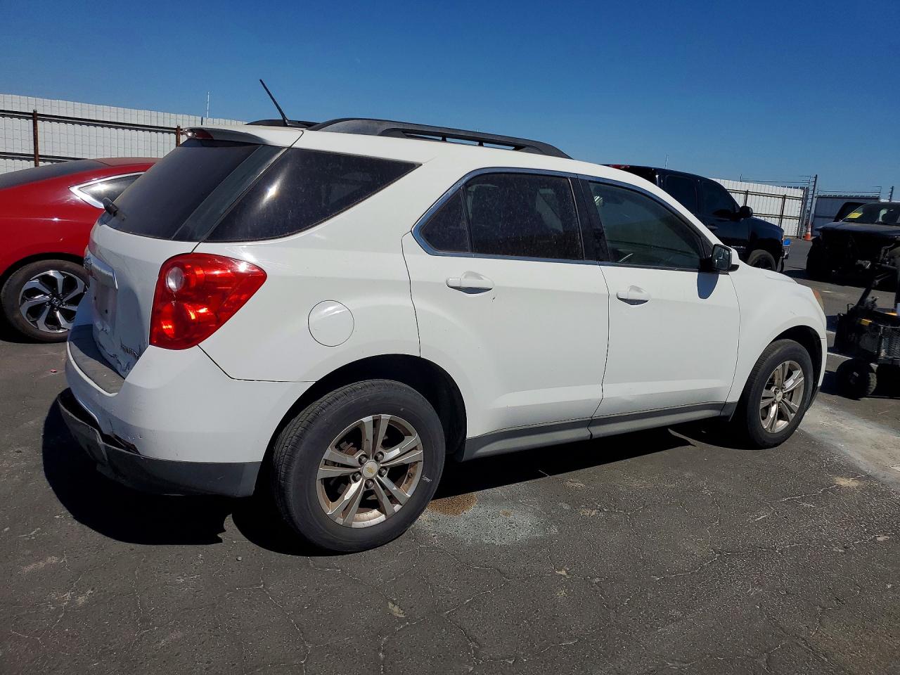 2014 Chevrolet Equinox Lt White vin: 2GNALCEK2E6268884