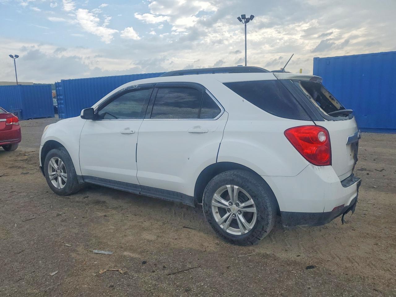 2015 Chevrolet Equinox Lt Белый vin: 2GNALCEK2F6155406