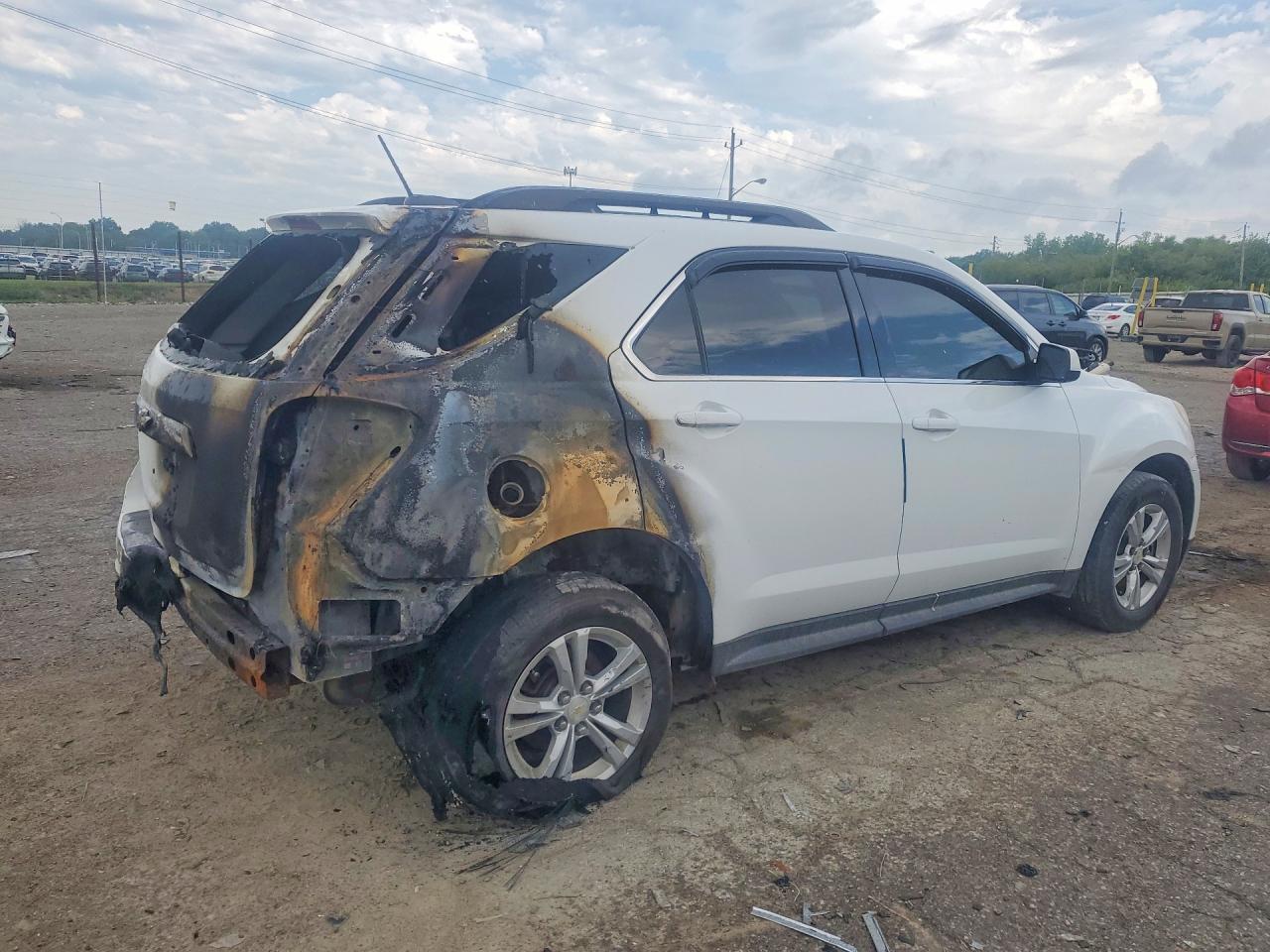2015 Chevrolet Equinox Lt Белый vin: 2GNALCEK2F6155406