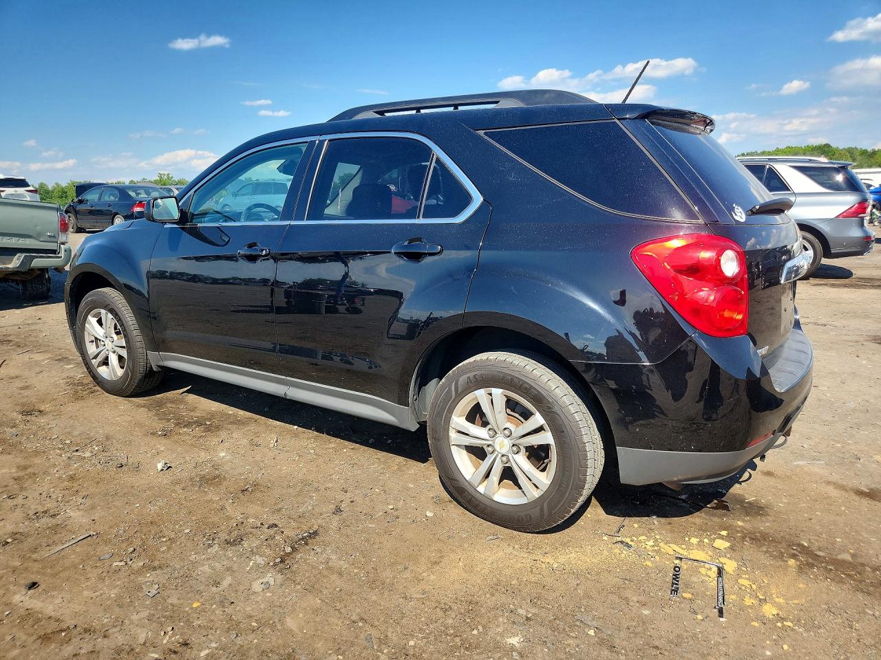 2015 Chevrolet Equinox Lt Черный vin: 2GNALCEK2F6160122