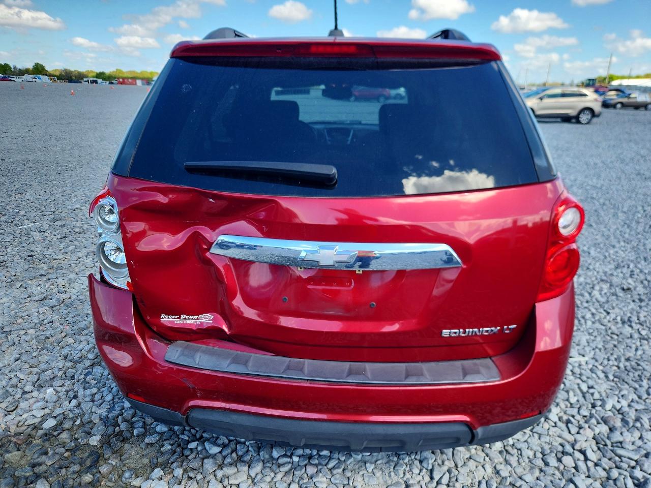 2015 Chevrolet Equinox Lt Red vin: 2GNALCEK2F6195520