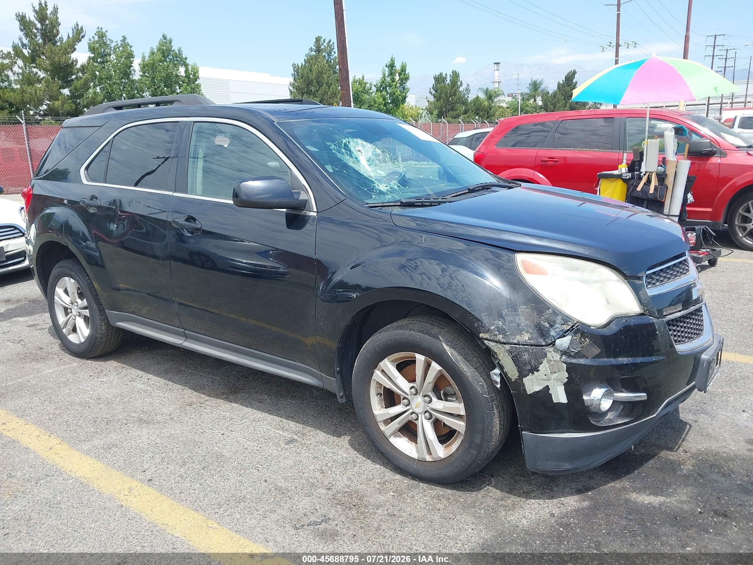 2015 Chevrolet Equinox 2lt Black vin: 2GNALCEK2F6271320