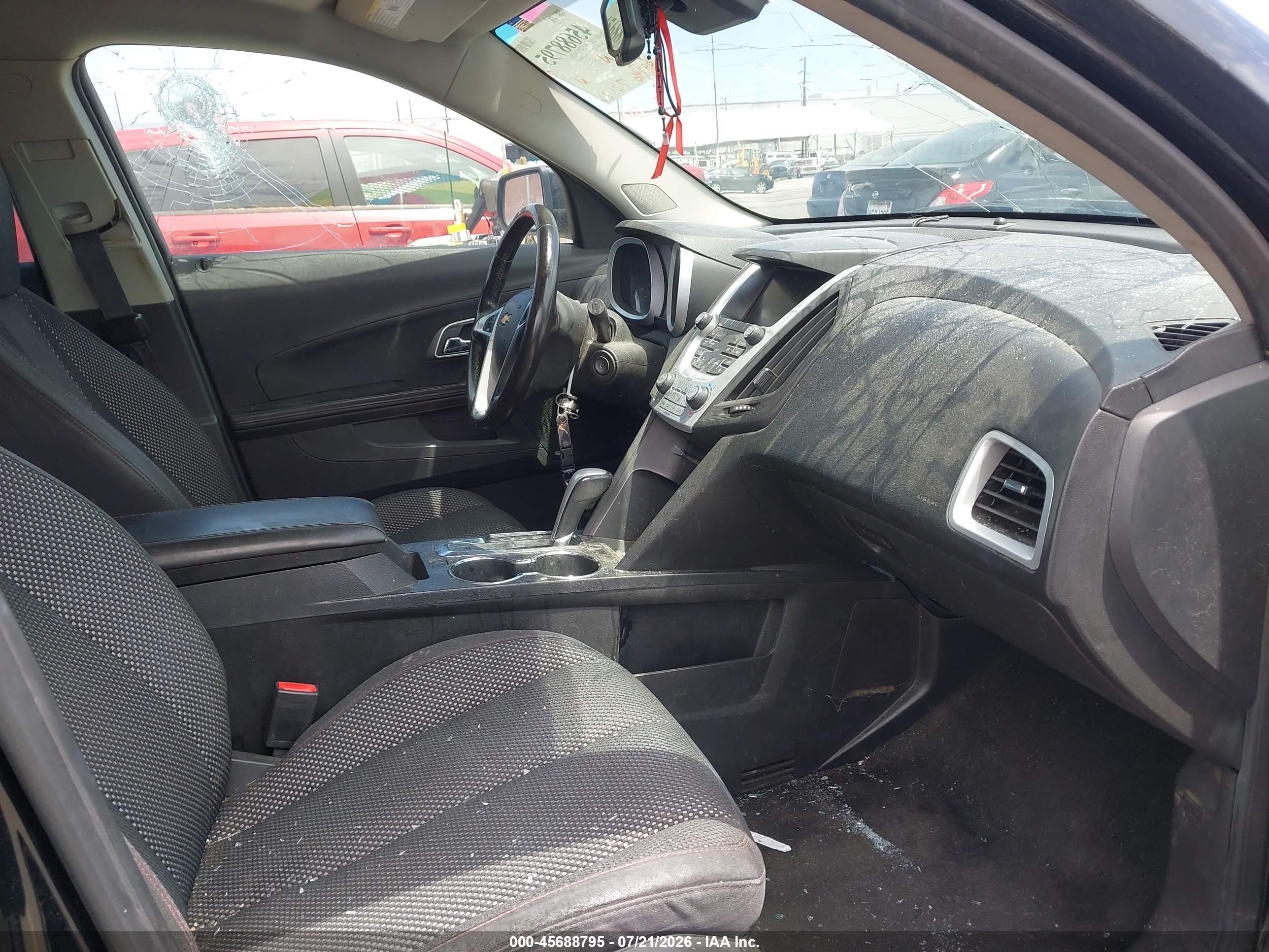 2015 Chevrolet Equinox 2lt Black vin: 2GNALCEK2F6271320