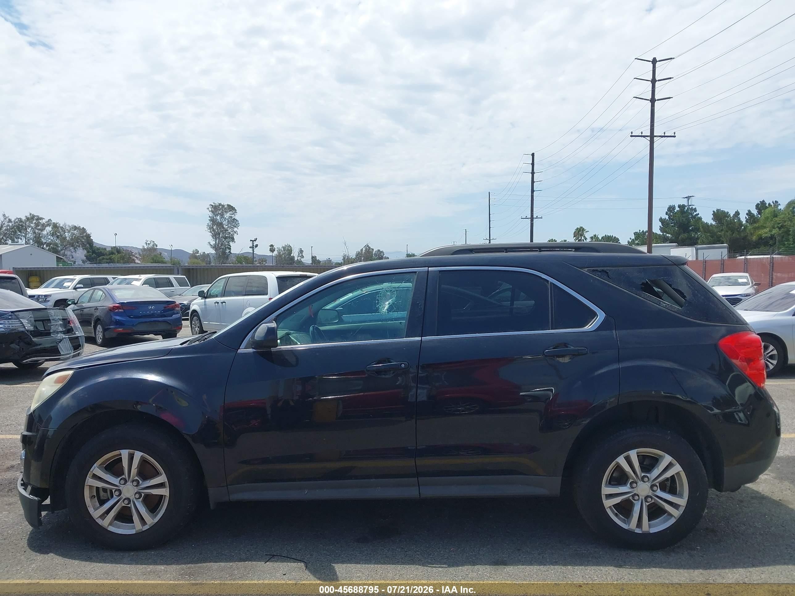 2015 Chevrolet Equinox 2lt Black vin: 2GNALCEK2F6271320